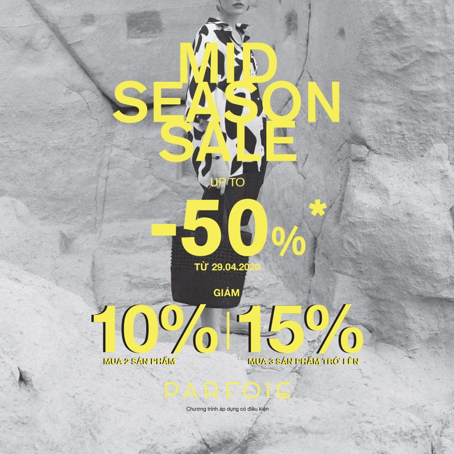 PARFOIS MID SEASON SALE