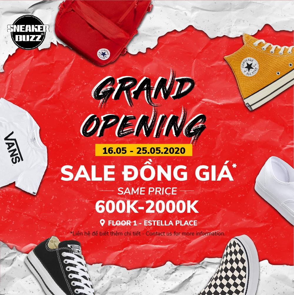 SUPER SALE WITH SUPER HOT GIFT PACKAGES, to celebrating 𝗦𝗡𝗘𝗔𝗞𝗘𝗥 𝗕𝗨𝗭𝗭 𝗘𝗦𝗧𝗘𝗟𝗟𝗔 𝗣𝗟𝗔𝗖𝗘 grand opening from 16/5 to 25/5/2020