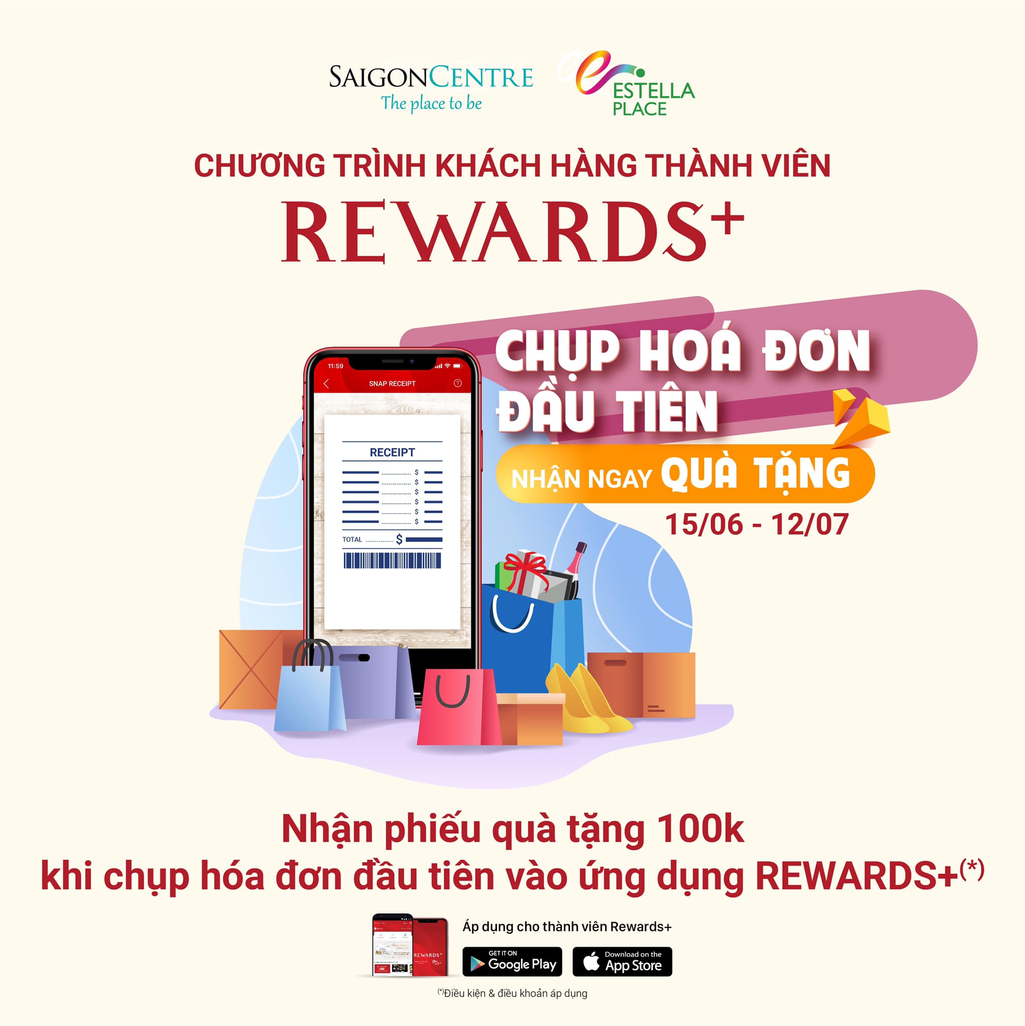 SNAP YOUR FIRST RECEIPT - RECEIVE GIFT VOUCHERS