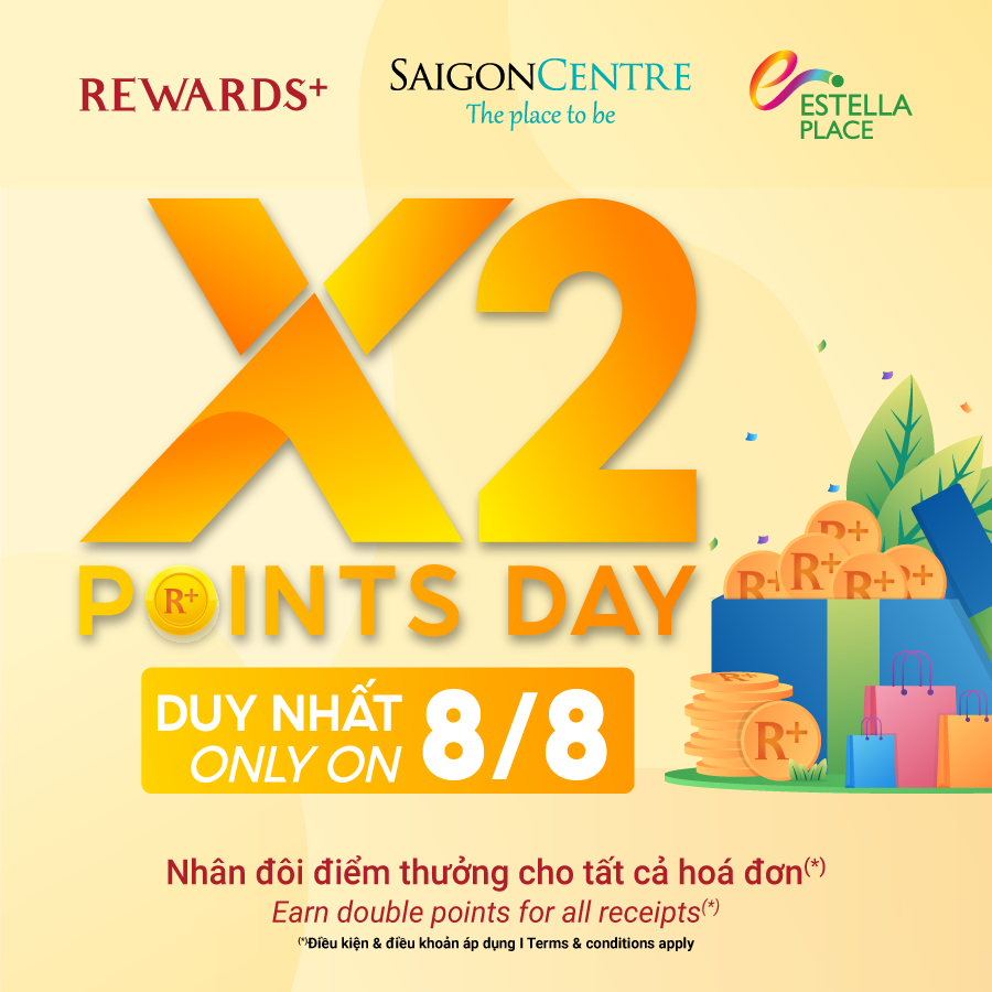 SPECIAL PROMOTION ON DOUBLE DAY