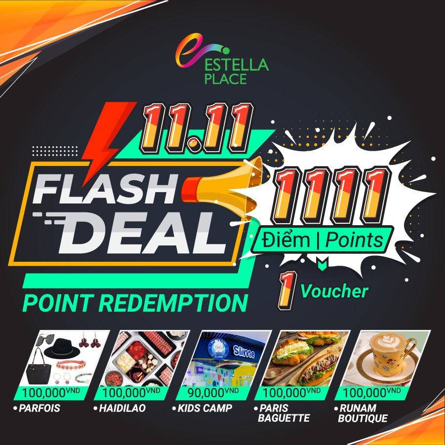 ESTELLA PLACE FLASH DEAL 11.11