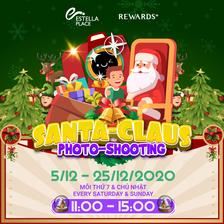 PHOTO SHOOT WITH SANTA CLAUS - INSTANT PHOTOS