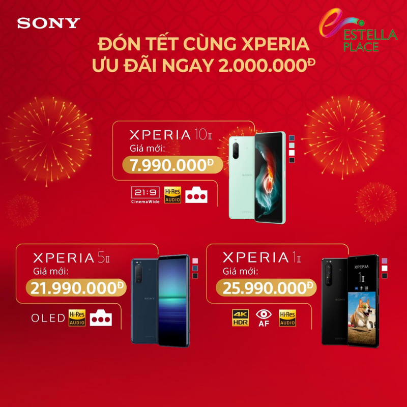 ĐÓN TẾT CÙNG XPERIA - DEAL ĐỈNH HẾT Ý