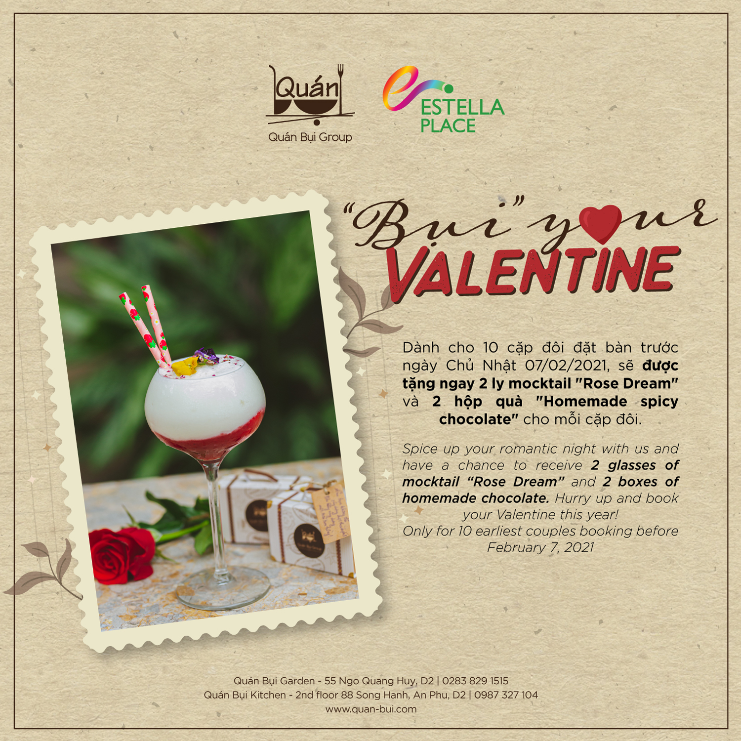 CELEBRATE YOUR LOVE IN BUI'S STYLE