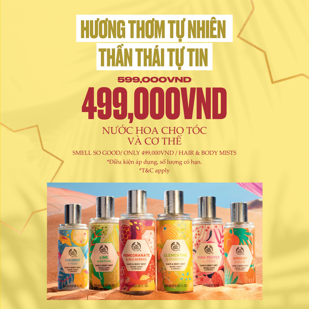 HƯƠNG THƠM TỰ NHIÊN THẦN THÁI TỰ TIN