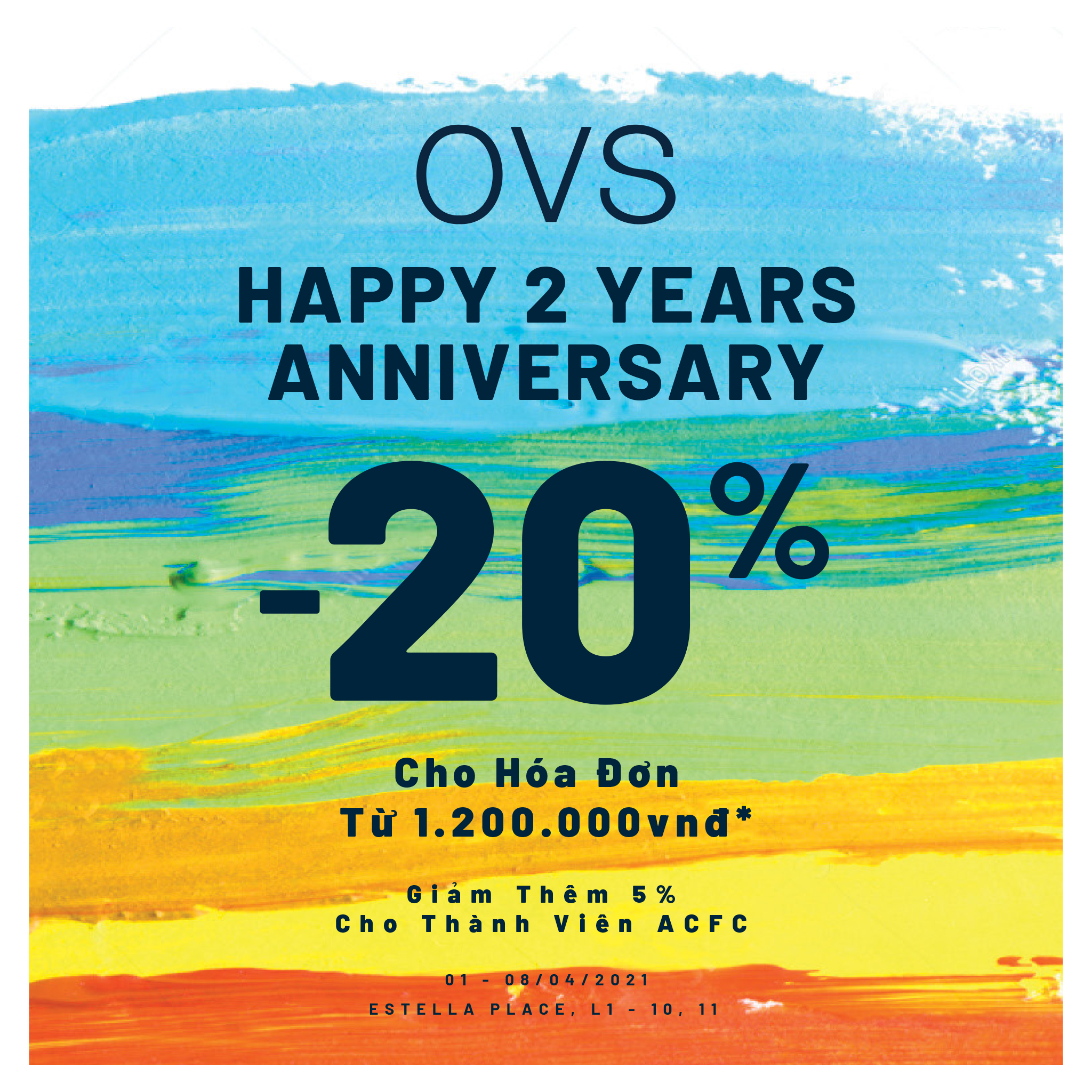 🎉HAPPY 2-YEAR ANNIVERSARY - ƯU ĐÃI 20% CHO HÓA ĐƠN TỪ 1.200.000đ 🎉