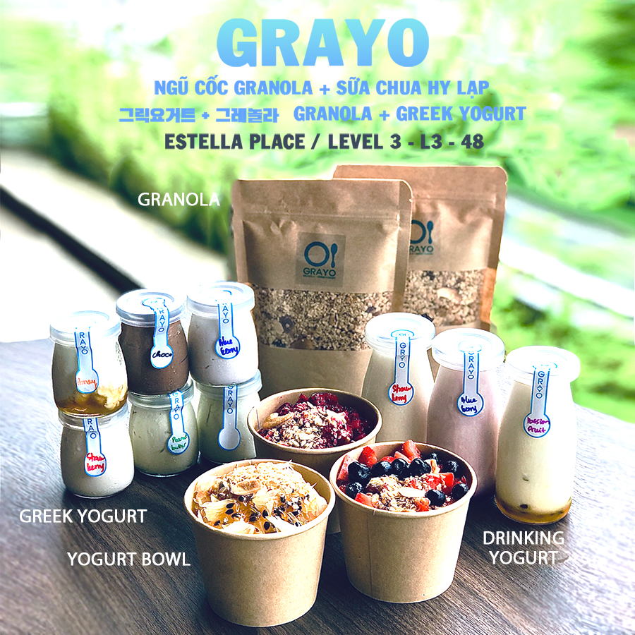 SAY HI WITH GRAYO YOGURT