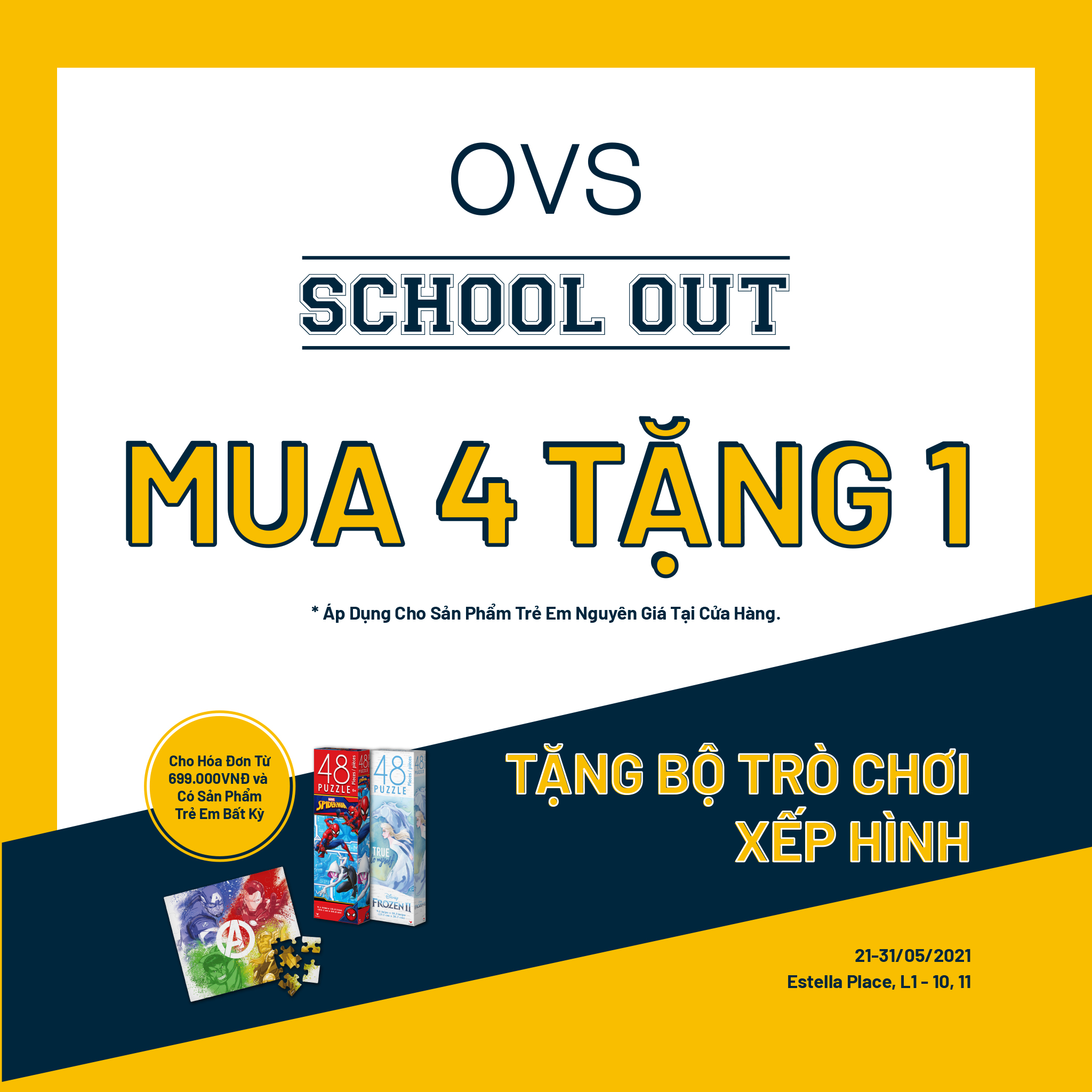 SCHOOL OUT -  MUA CÀNG NHIỀU, TẶNG CÀNG NHIỀU