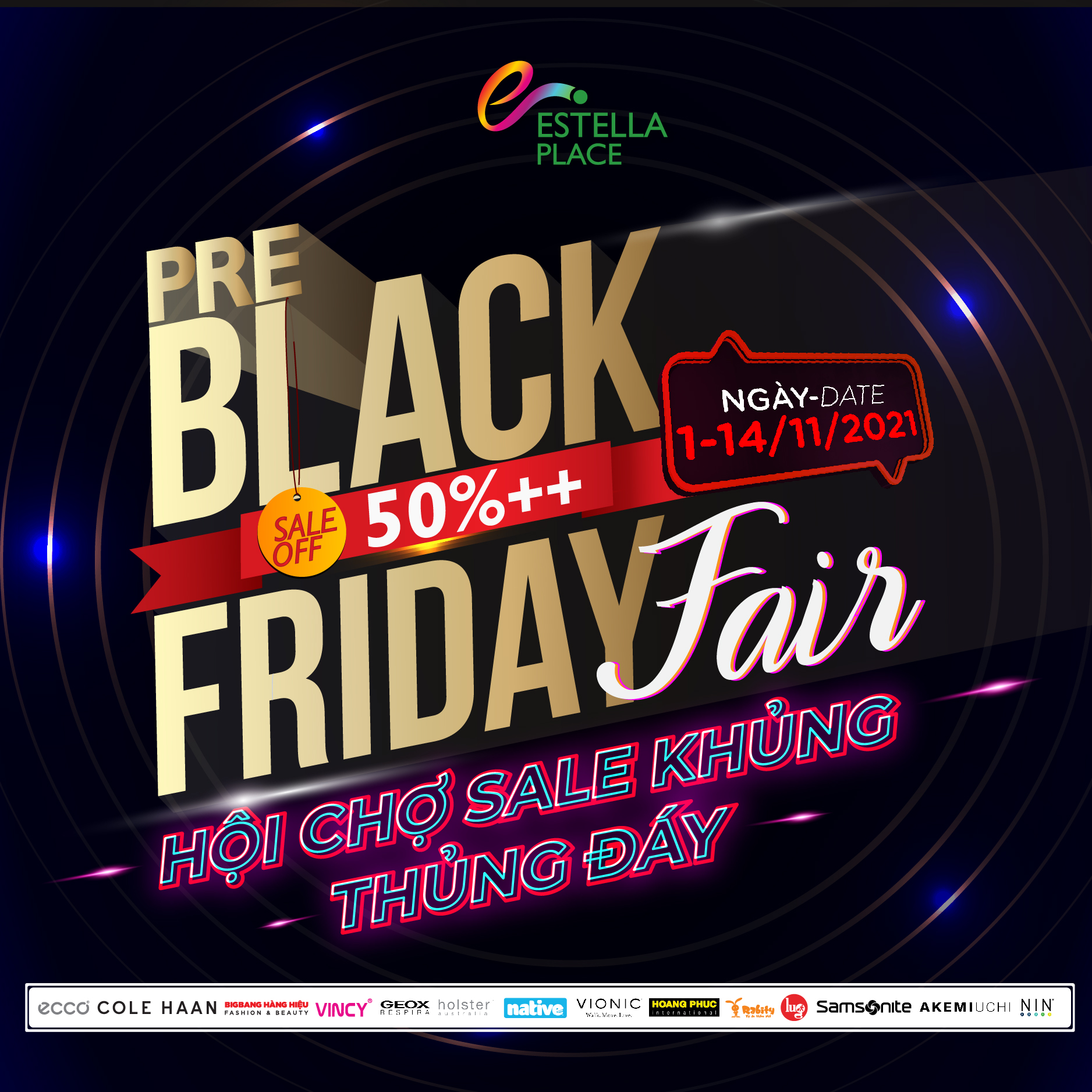 HỘI CHỢ PRE-BLACK FRIDAY ESTELLA PLACE