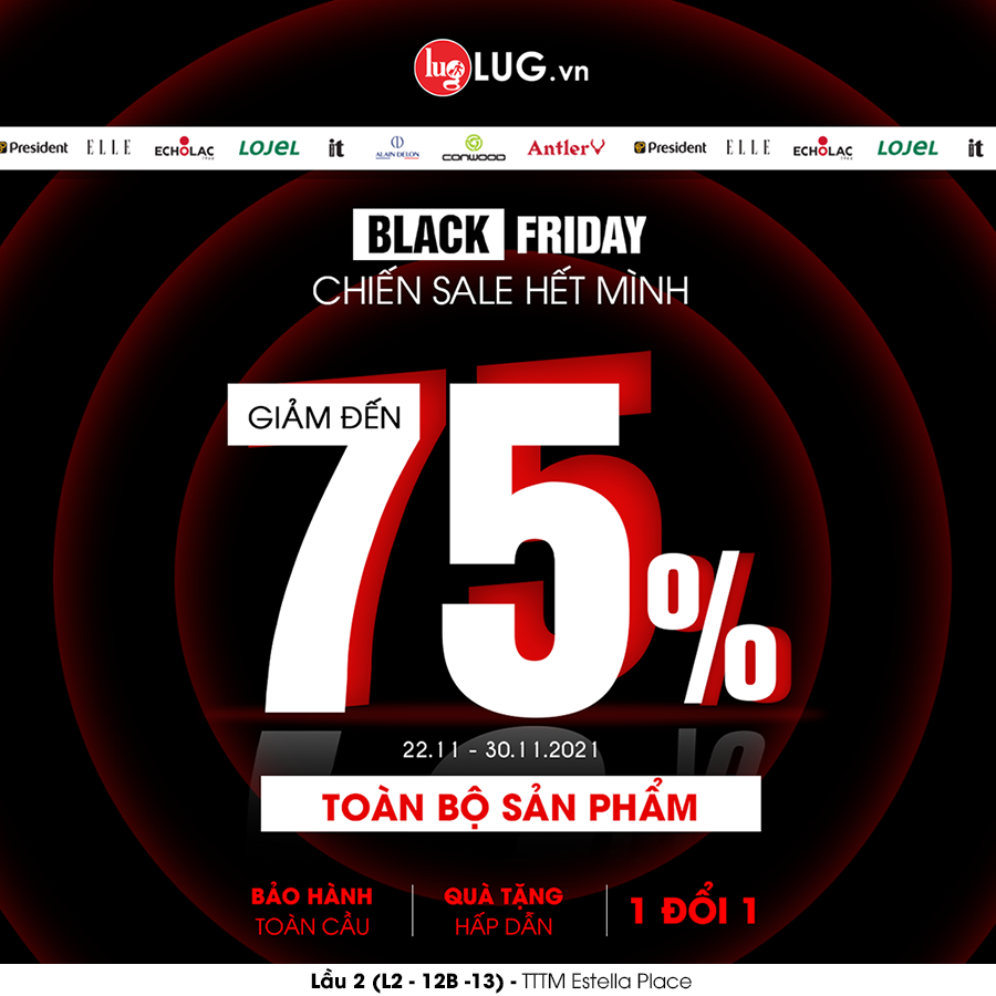 🎇 PRE-BLACK FRIDAY KHỞI ĐỘNG MÙA SALE CỰC ĐẬM LÊN ĐẾN 75%🎇