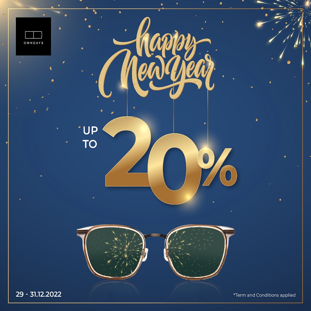 OWNDAYS New Year SALE UP TO 20%