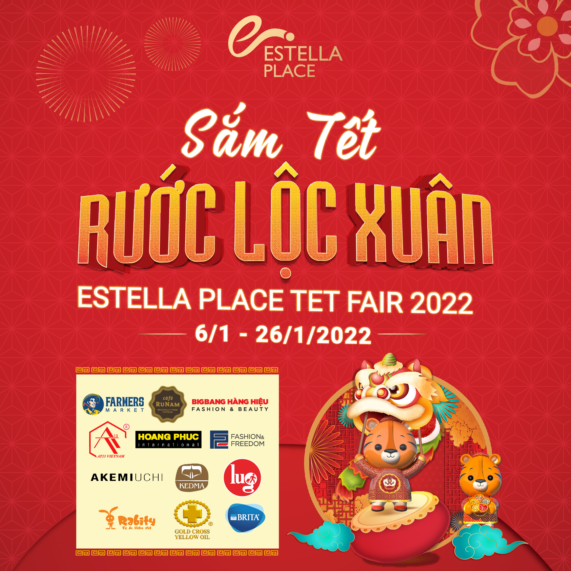 HỘI CHỢ TẾT ESTELLA PLACE XUÂN NHÂM DẦN 2022