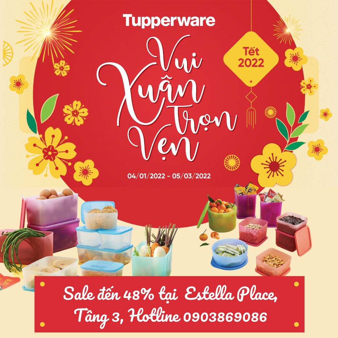 🧧TUPPERWARE chào năm mới với nhiều ưu đãi hấp dẫn