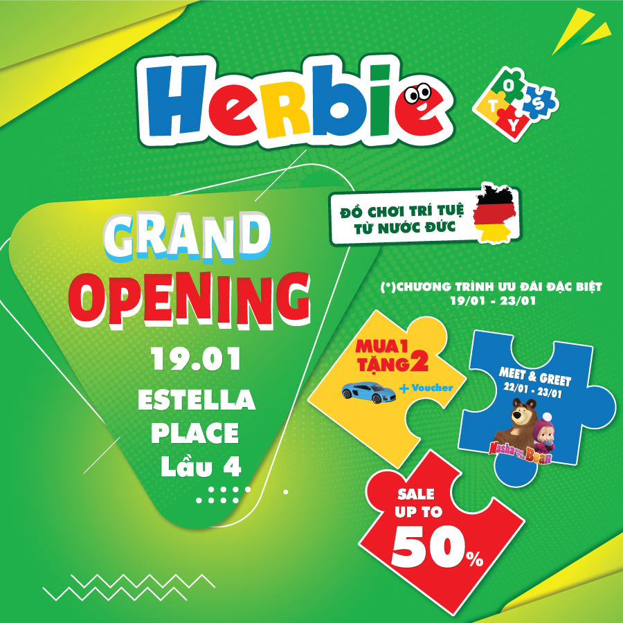 HERBIE OPENING AT ESTELLA PLACE