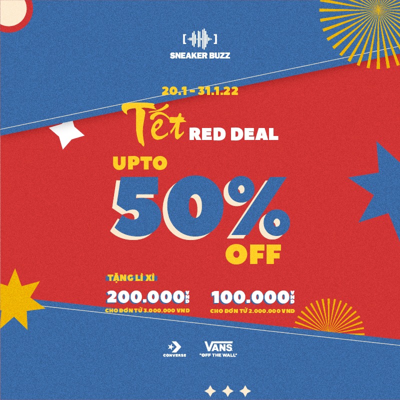 SNEAKER BUZZ - TẾT RED DEAL