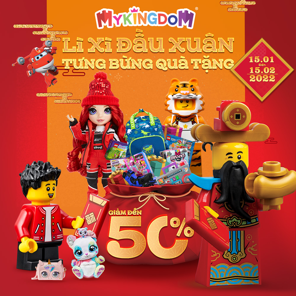 🐯 LÌ XÌ ĐẦU XUÂN - TƯNG BỪNG QUÀ TẶNG