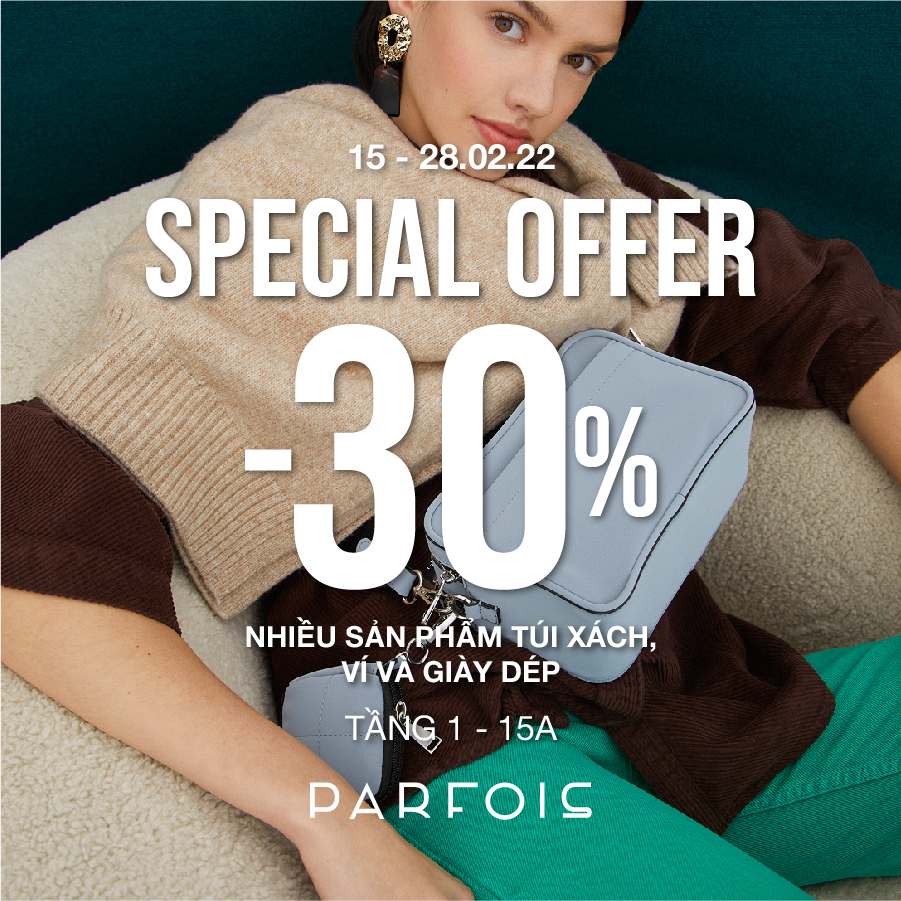 PARFOIS GIẢM GIÁ 30%