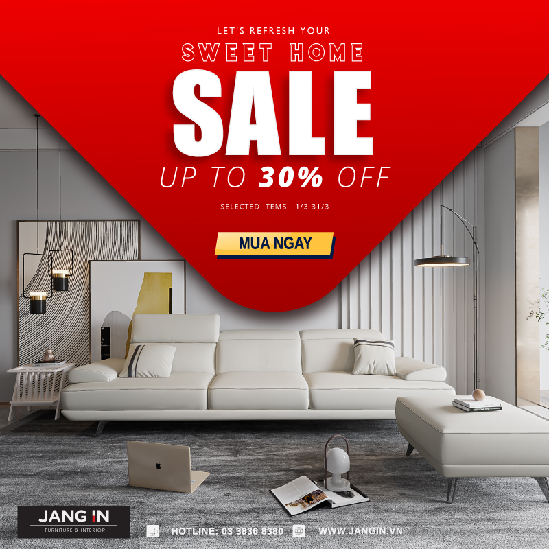 JANG IN FURNITURE – MARCH OFFER up to 30%