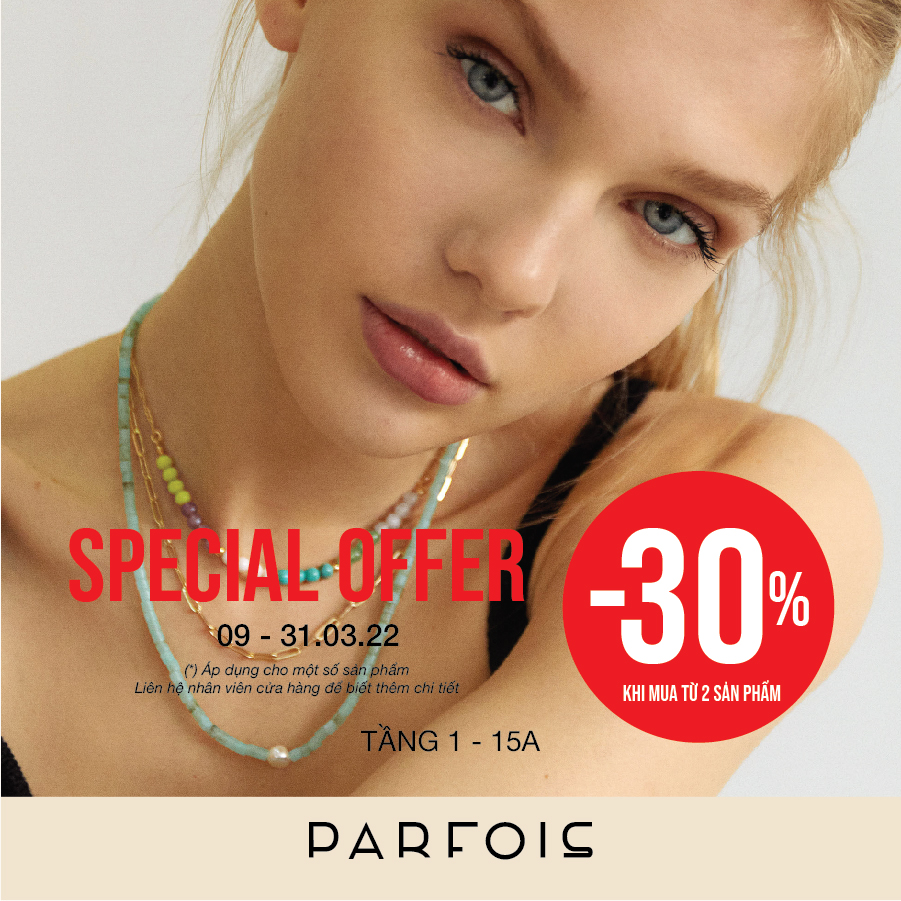 SPECIAL OFFER from PARFOIS