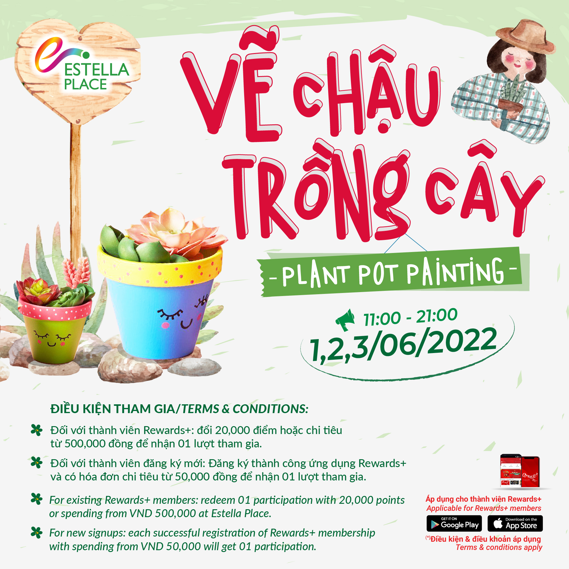 HOẠT ĐỘNG VẼ CHẬU VÀ TRỒNG CÂY