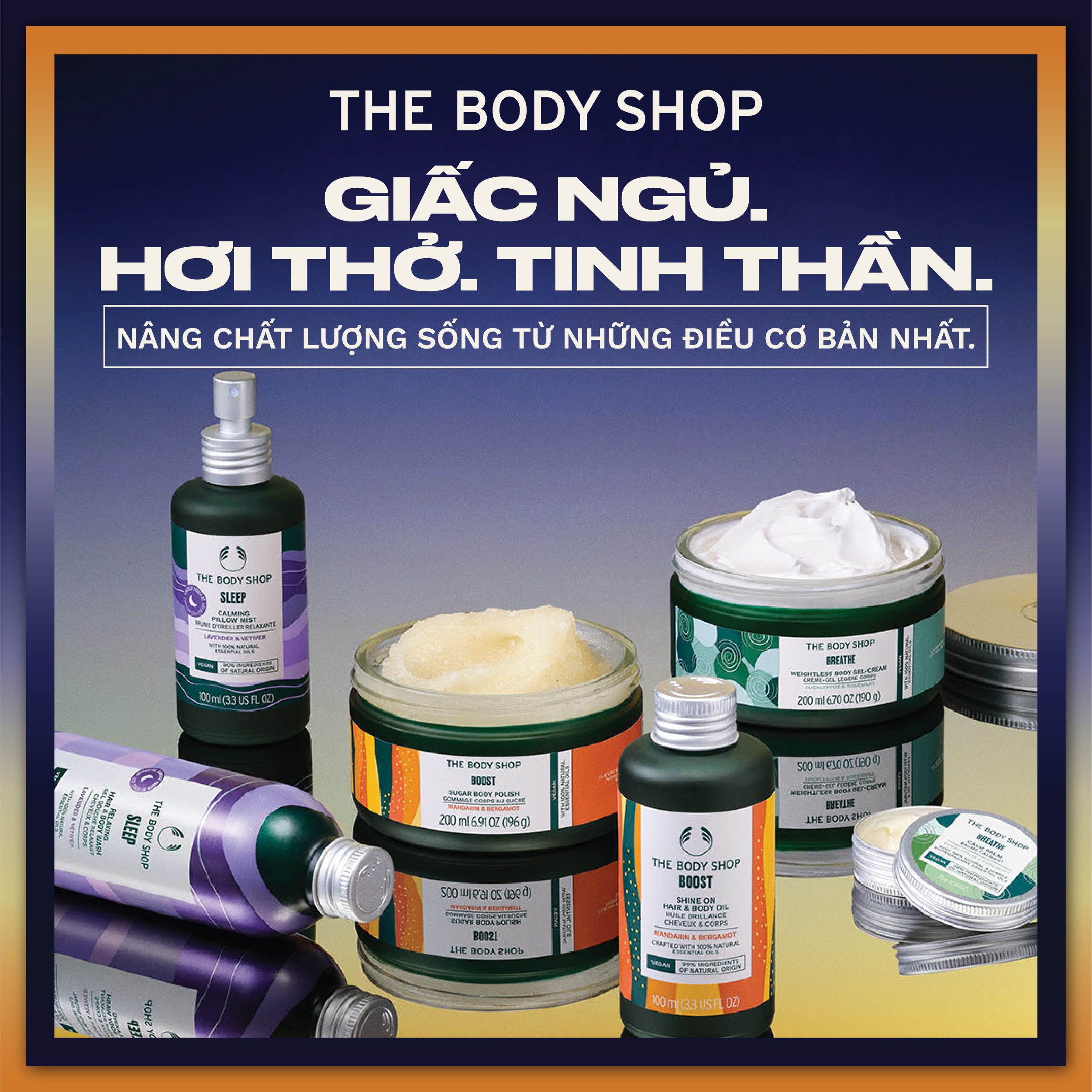 THE BODY SHOP – GIẢI PHÓNG TÂM – THÂN – TRÍ CÙNG WELLNESS MỚI