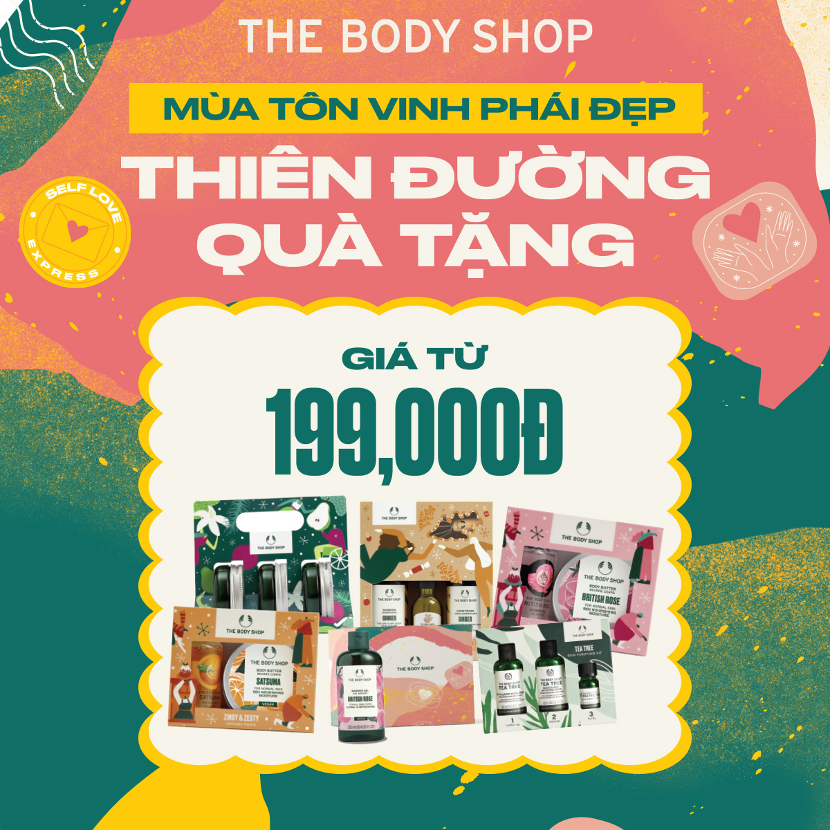 🎁NGÀY PHỤ NỮ NÀY ĐẾN NGAY ‘THIÊN ĐƯỜNG QUÀ TẶNG’ THE BODY SHOP🎁