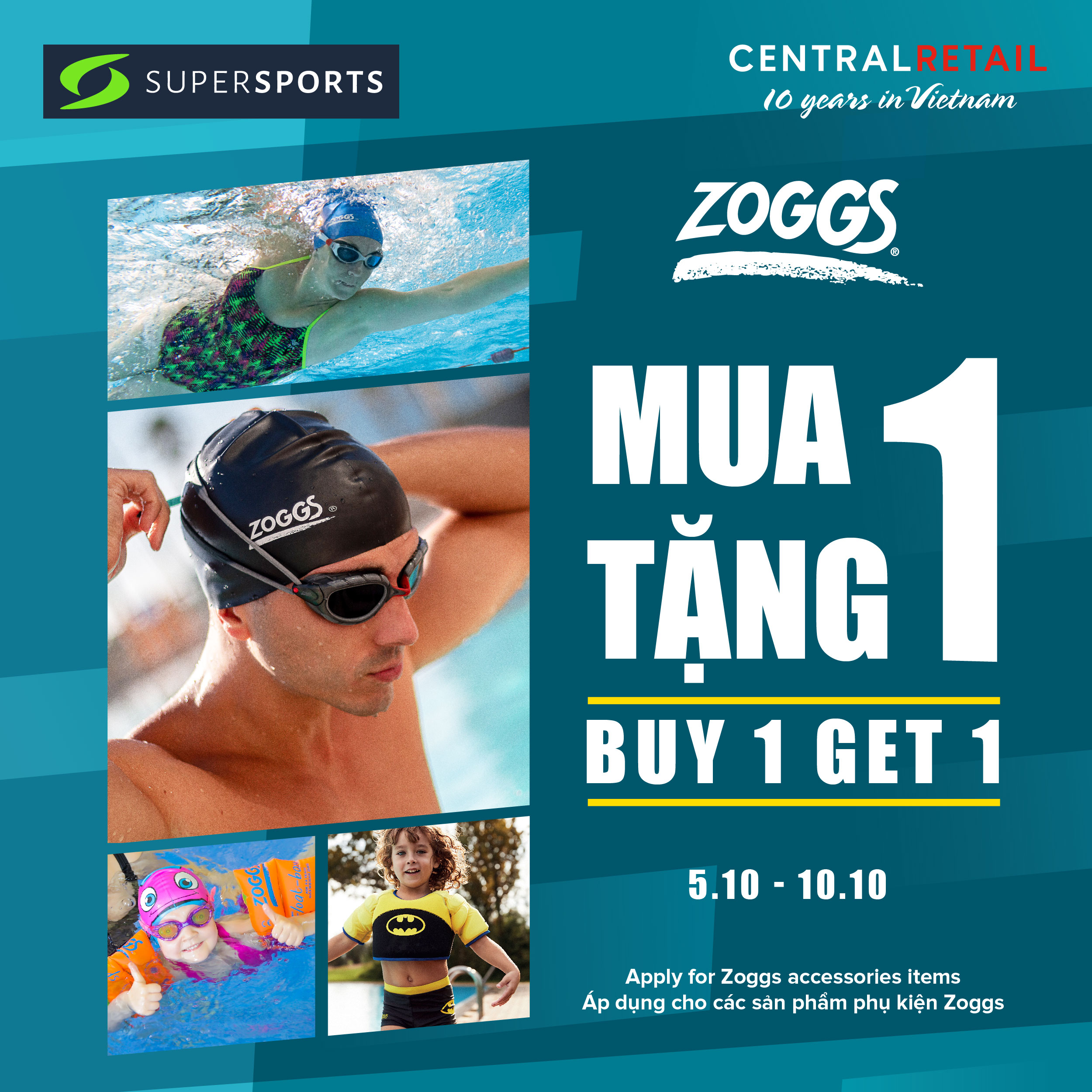 ZOGGS MUA 1 TẶNG 1, CHỐT LIỀN DEAL HỜI