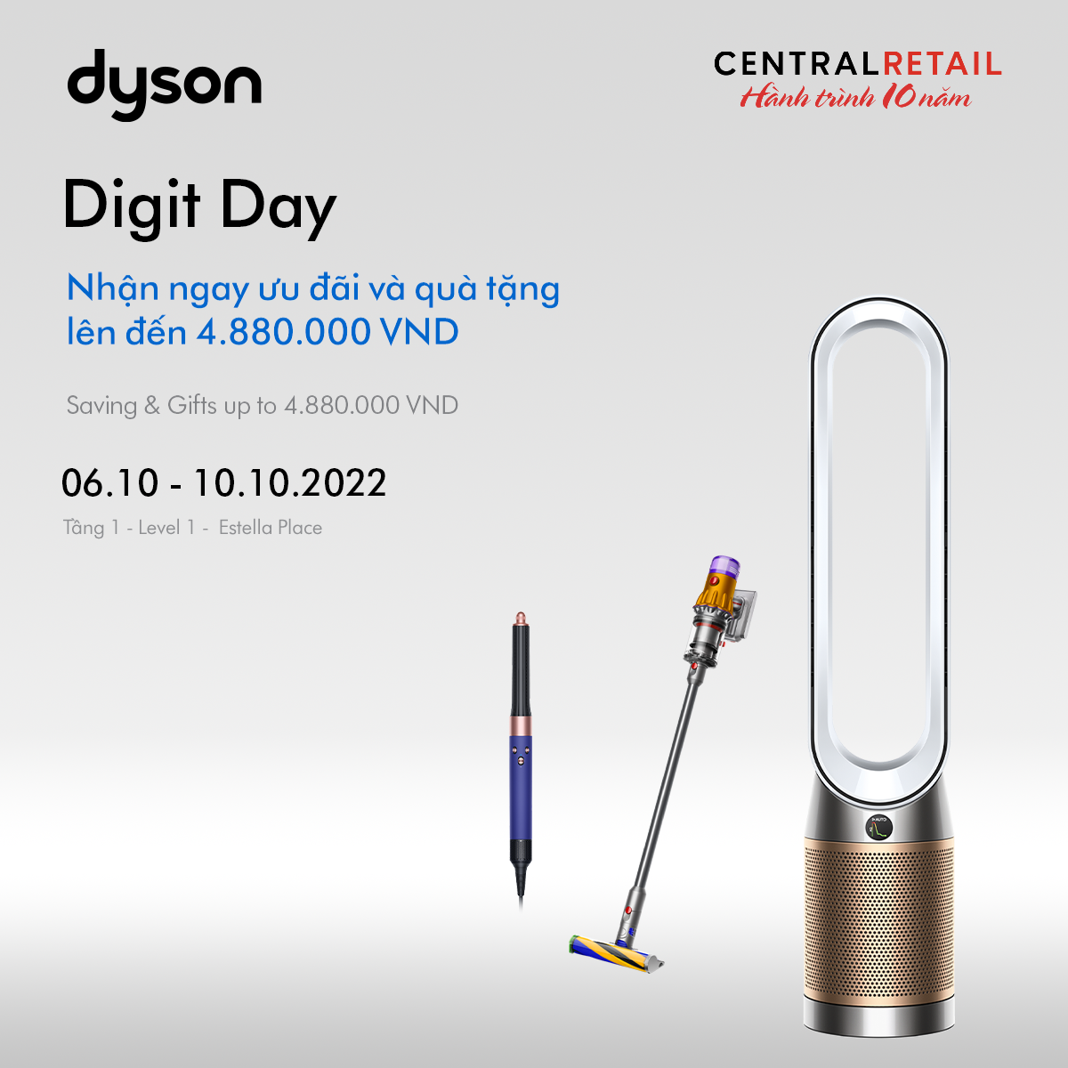 ⚡DIGIT DAY - ƯU ĐÃI VÀ QUÀ TẶNG TRỊ GIÁ LÊN ĐẾN 4,880,000VND