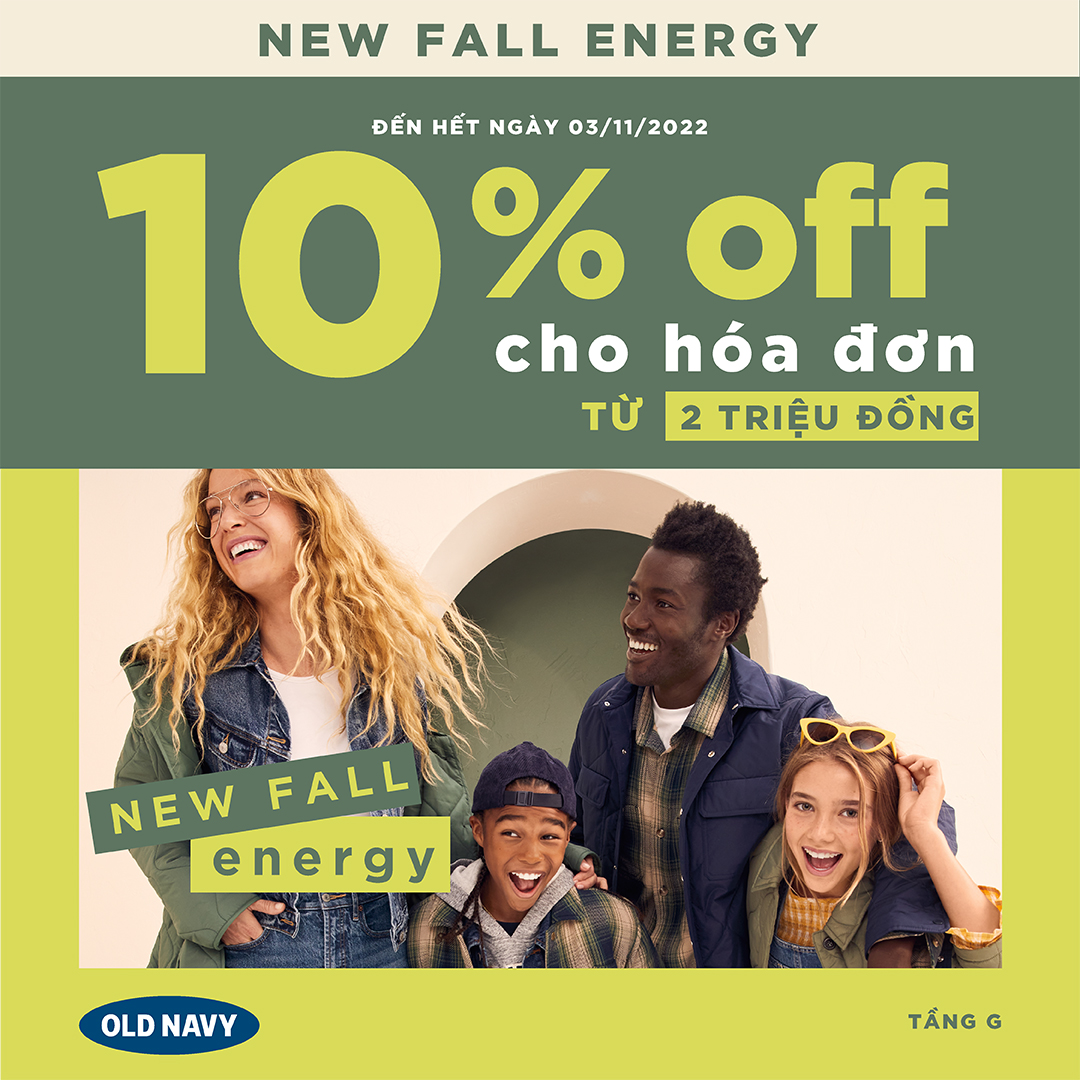 TẬN HƯỞNG ƯU ĐÃI TẠI OLD NAVY STORE ✨