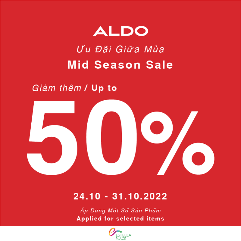 🔥ALDO - ƯU ĐÃI GIỮA MÙA🔥