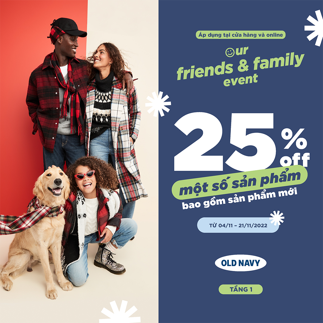 OLD NAVY - PARTY SEASON – SALE UP TO 25% 🥳