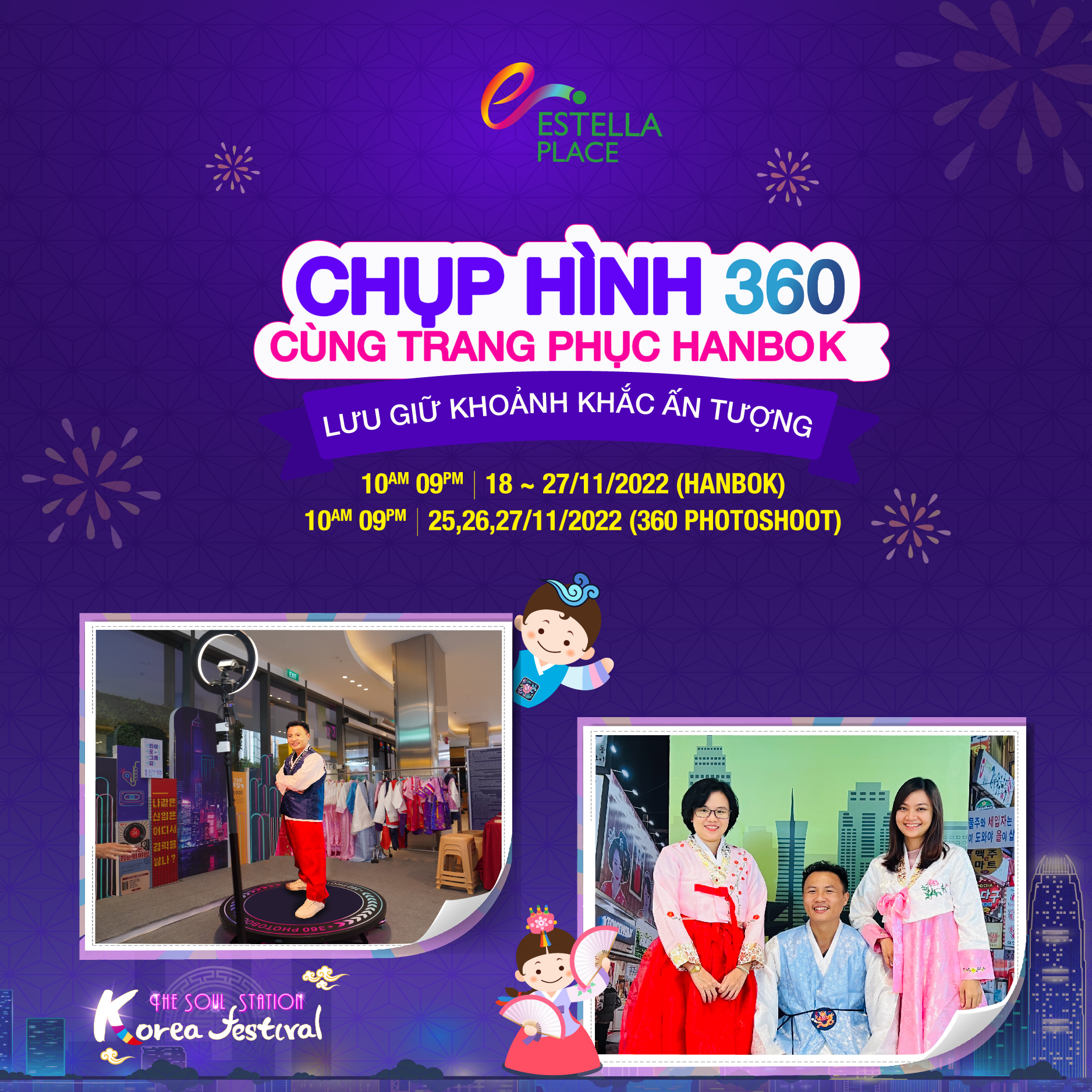 CHỤP HÌNH 360 CÙNG HANBOK