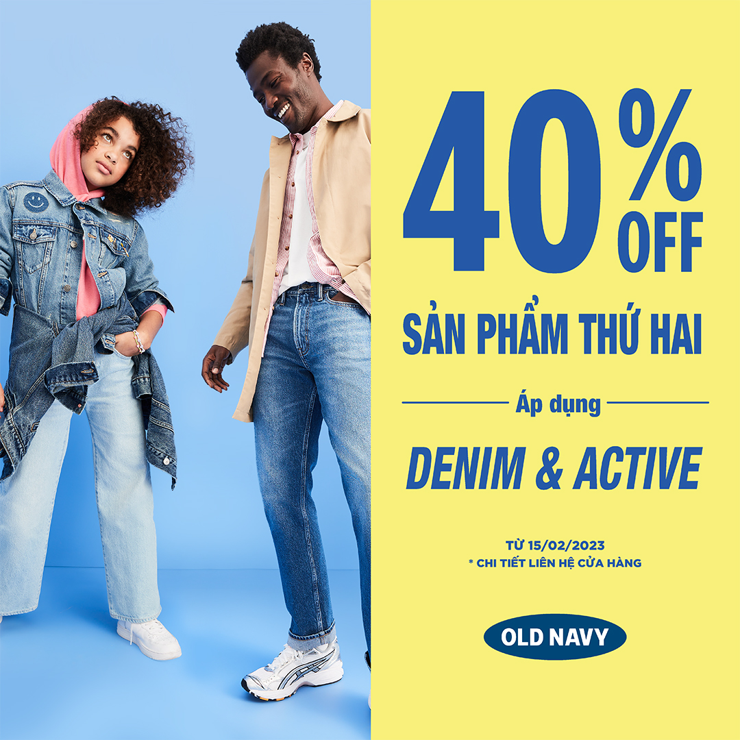 OLD NAVY - MÙA MỚI, ƯU ĐÃI MỚI 💃