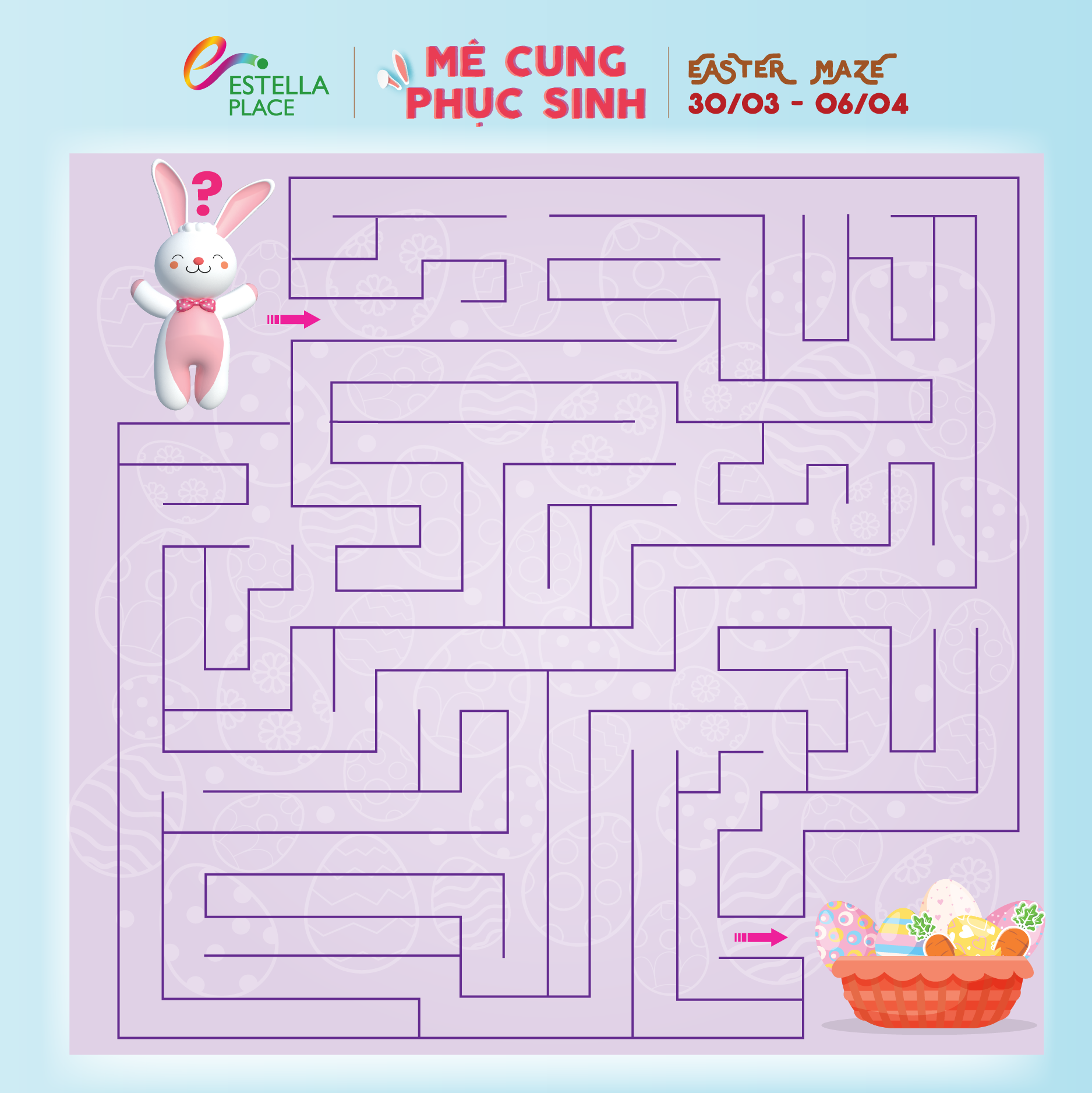 [Minigame tháng 4] [Thể Lệ] 🐰MÊ CUNG PHỤC SINH🐰