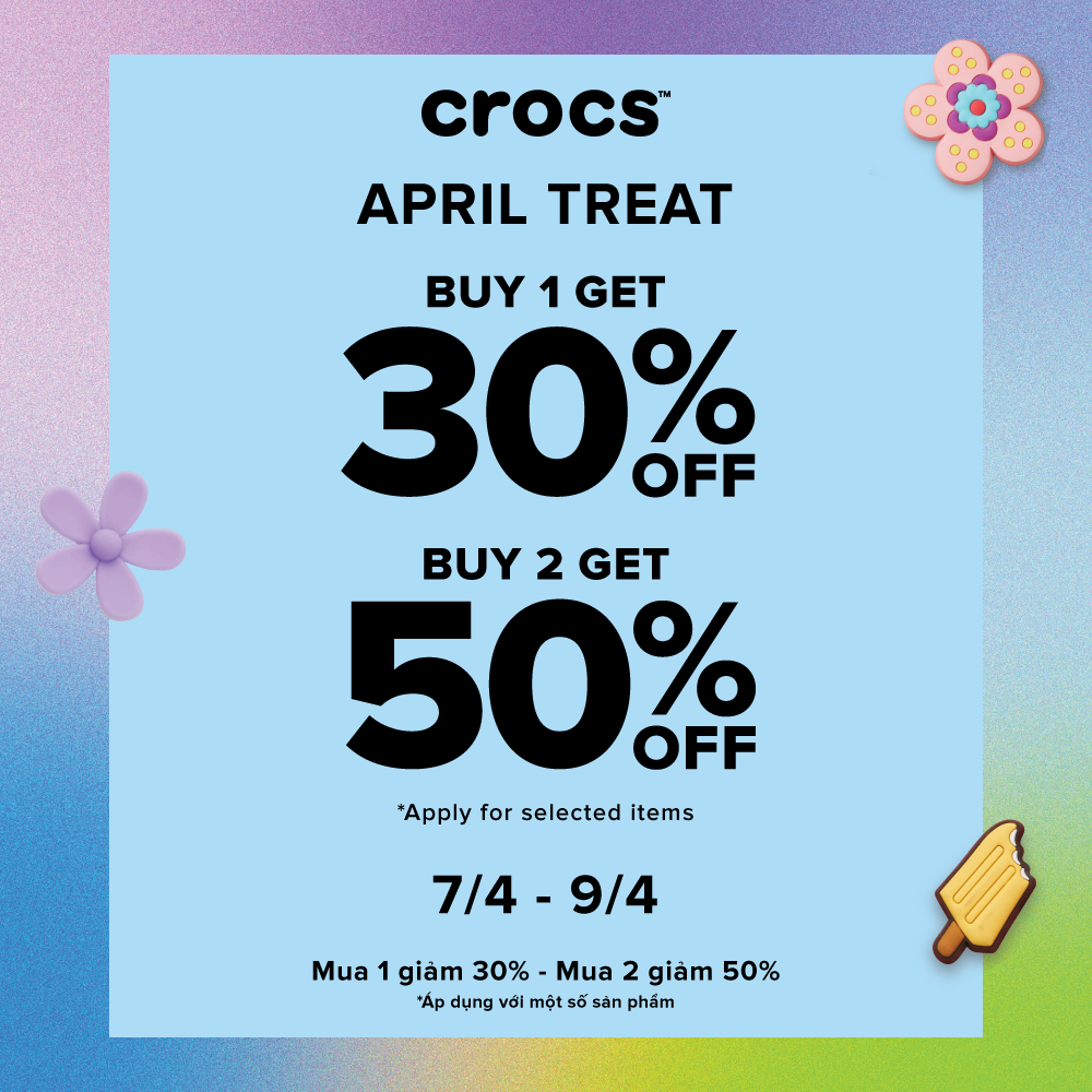 ⚡SURPRISING DEAL⚡APRIL TREAT FROM CROCS