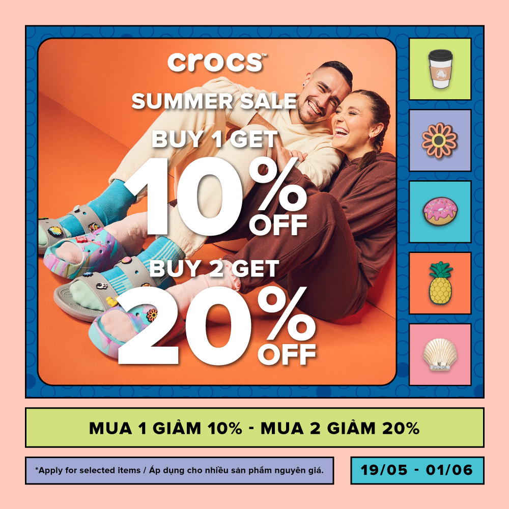 🌟SẮM CROCS CÀNG NHIỀU🌟DEAL CÀNG TỐT