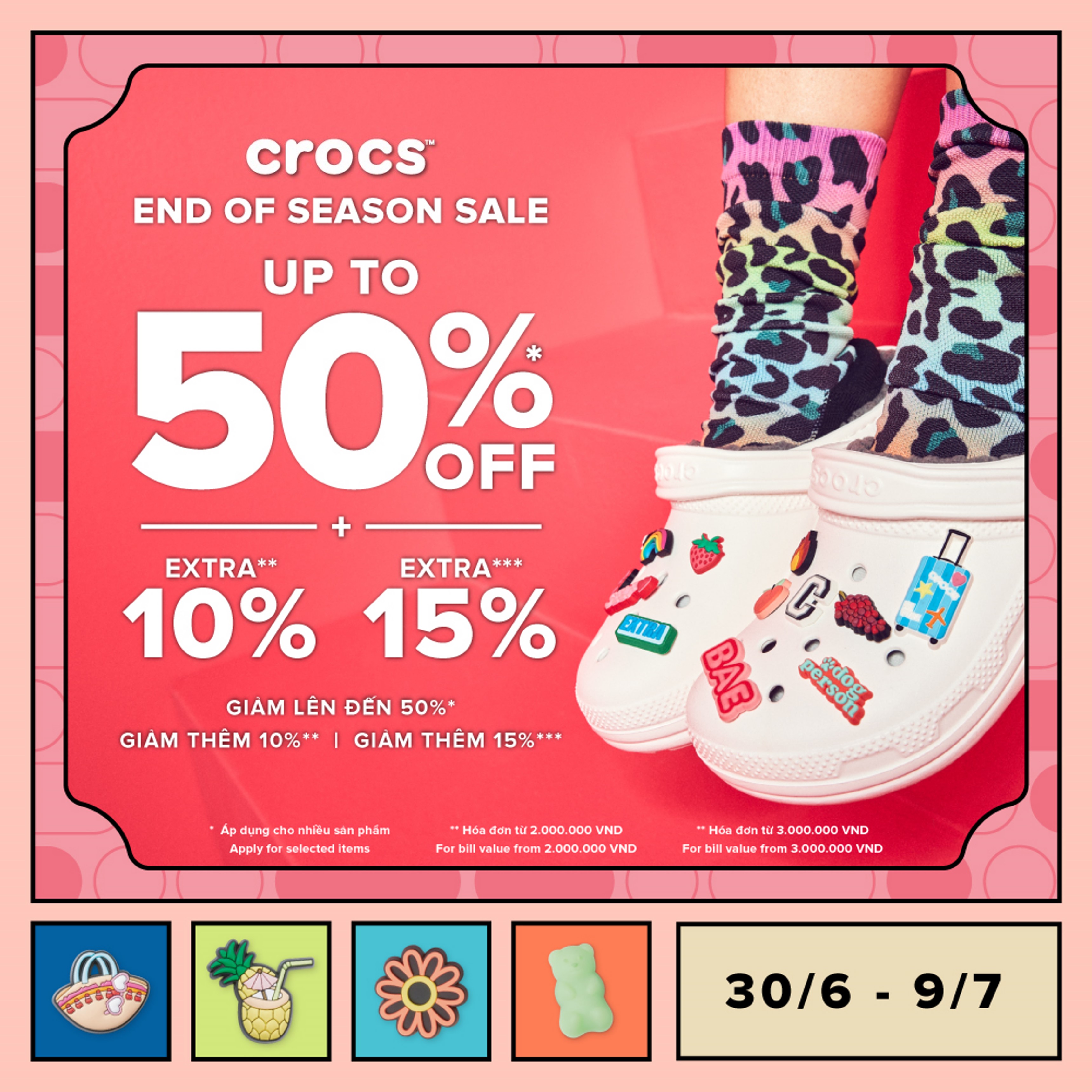 🔥 BIGGEST SALE OF THE YEAR🔥CROCS SALE UP TO 50%++