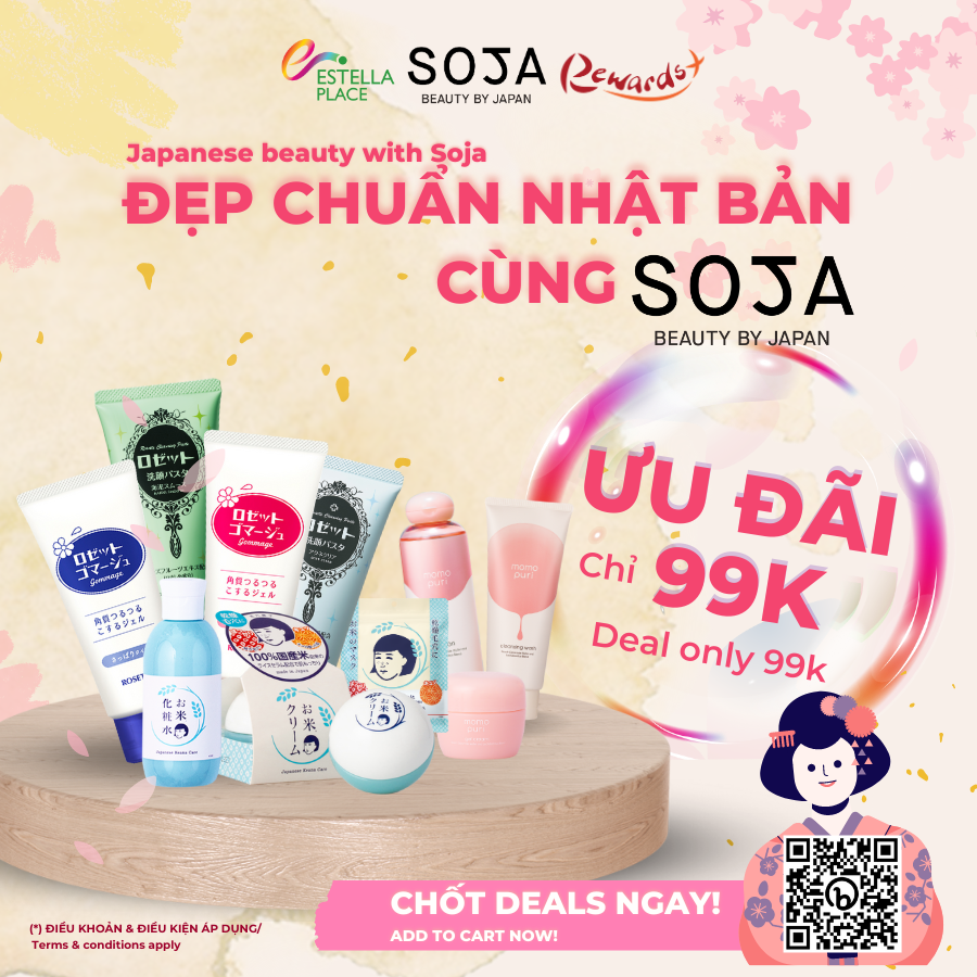 💓💄️🛒ĐẸP CHUẨN NHẬT BẢN CÙNG SOJA