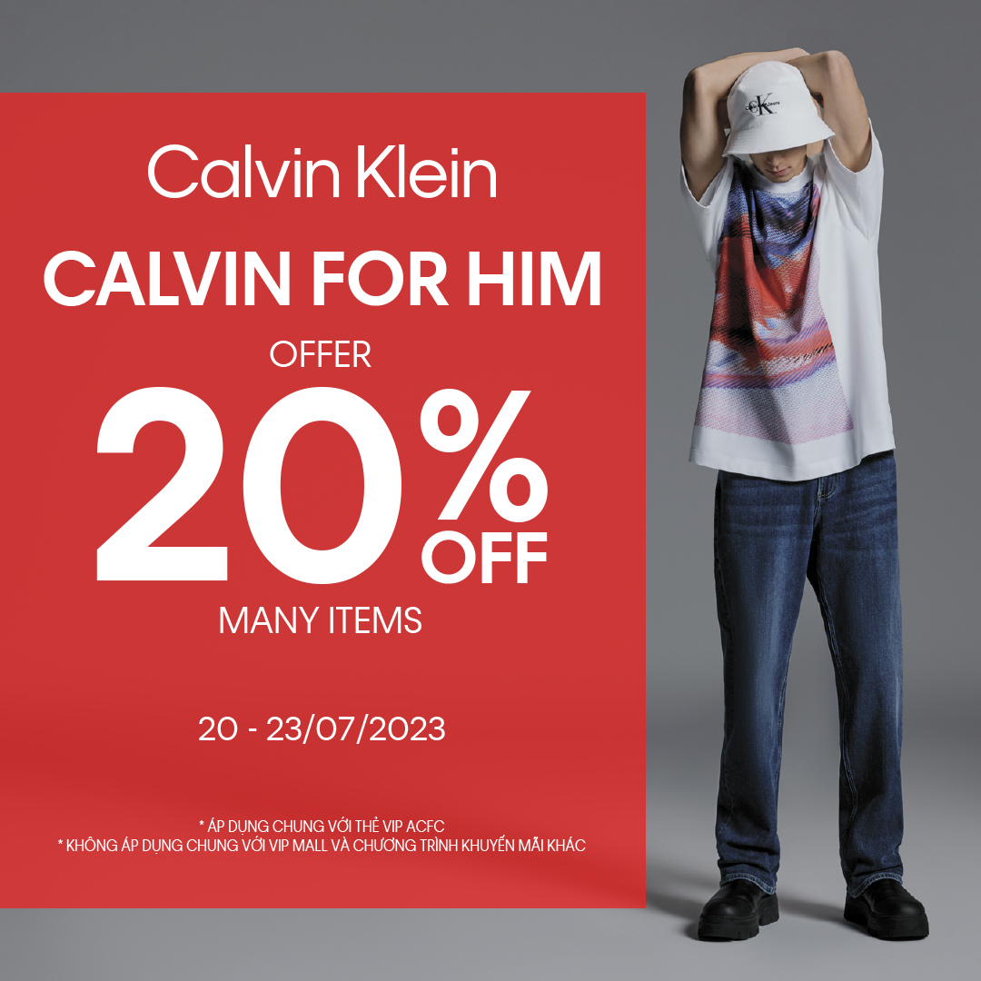 CALVIN FOR HIM - SALE OFF 20% MANY ITEMS