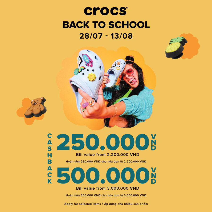 😍BACK TO SCHOOL WITH COOL OFFERS WITH CROCS🎁