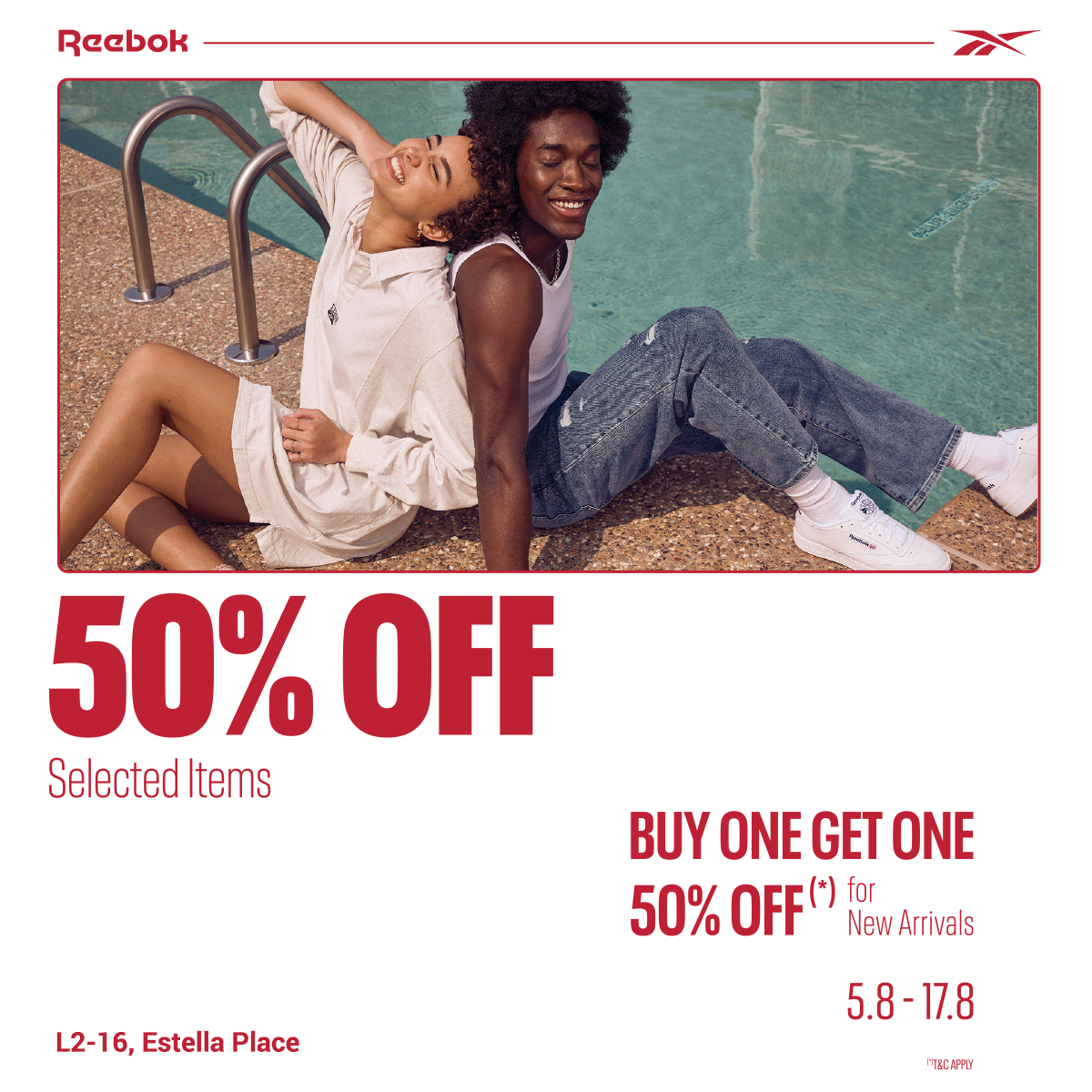 ENJOY 50% OFF FOR HOT ITEMS