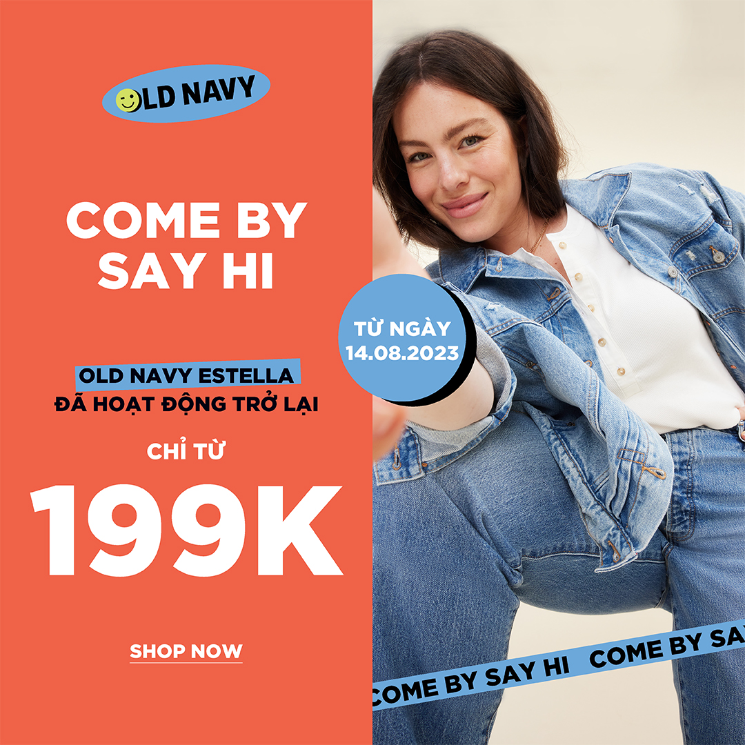 𝗖𝗢𝗠𝗘 𝗕𝗬 𝗦𝗔𝗬 𝗛𝗜 - OLD NAVY ESTELLA PLAC IS BACK!!!