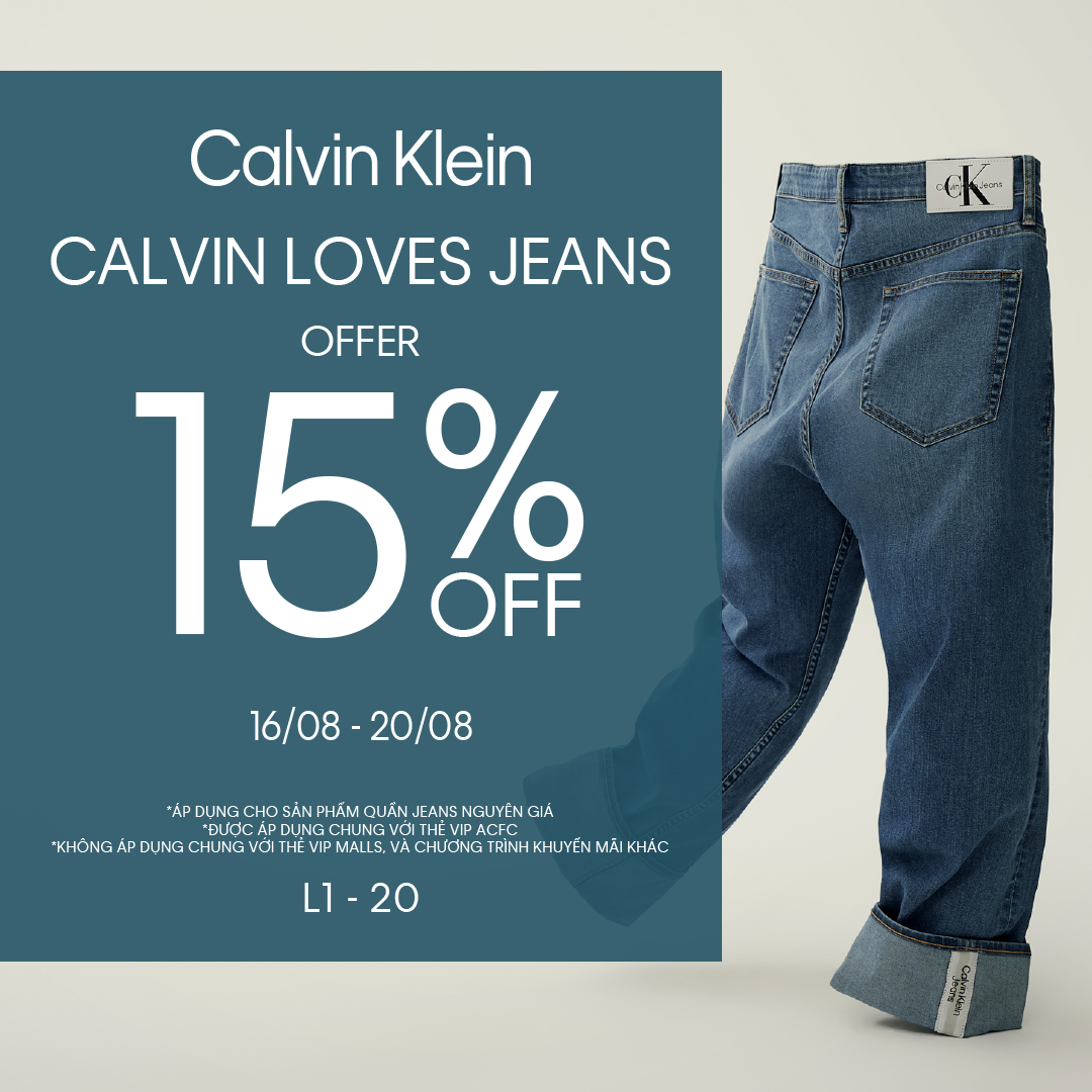 👖CALVIN LOVES JEANS👖 - 15% OFF JEANS