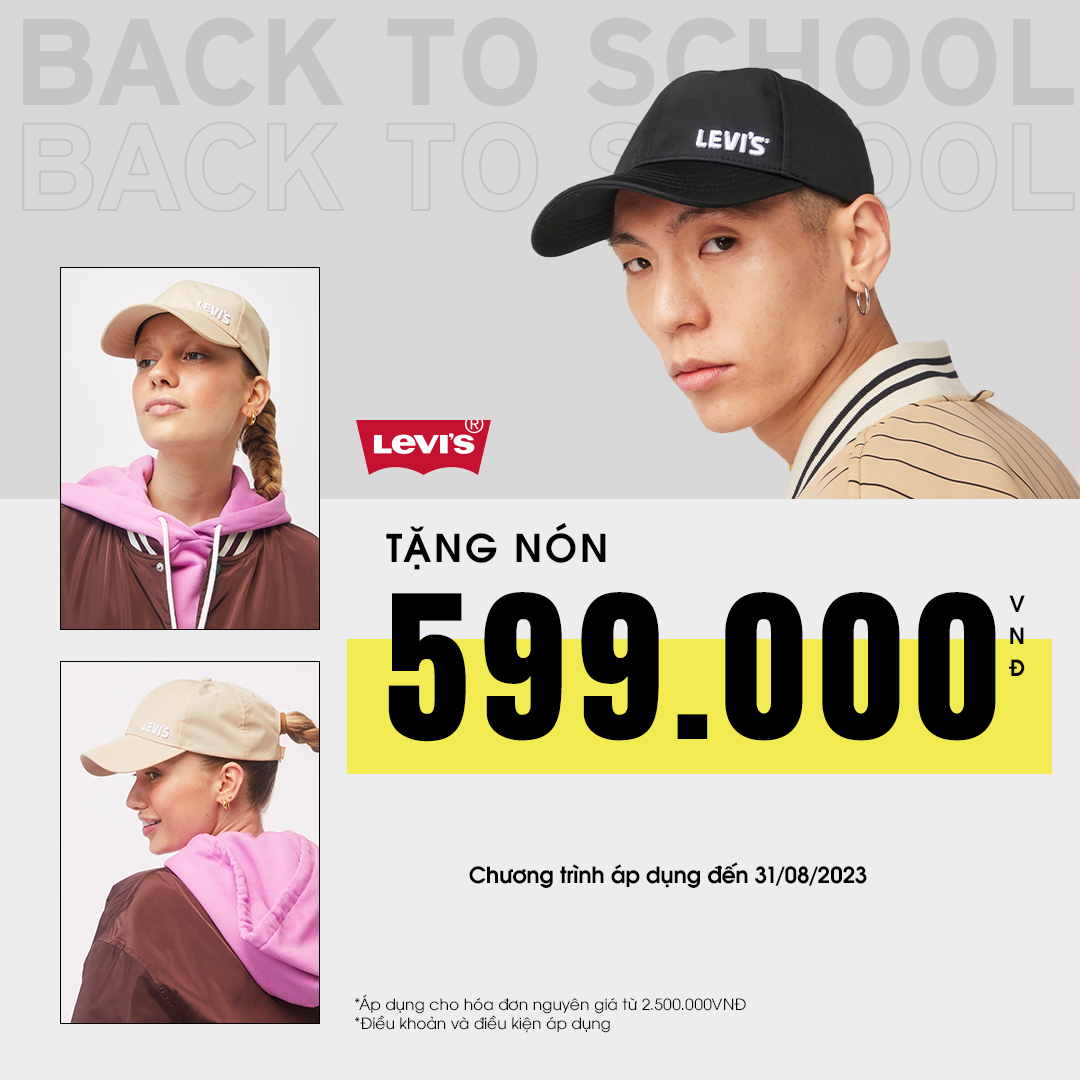 ⚡BACK TO SCHOOL – SPECIAL OFFER FROM LEVI’S⚡