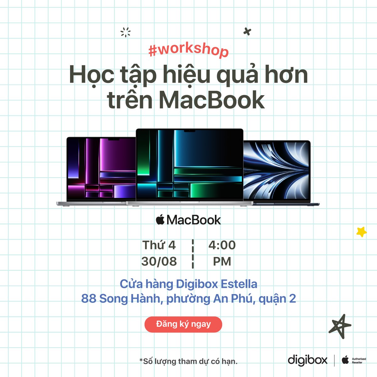 📣📣WORKSHOP: LEARN MORE EFFECTIVELY ON MACBOOK