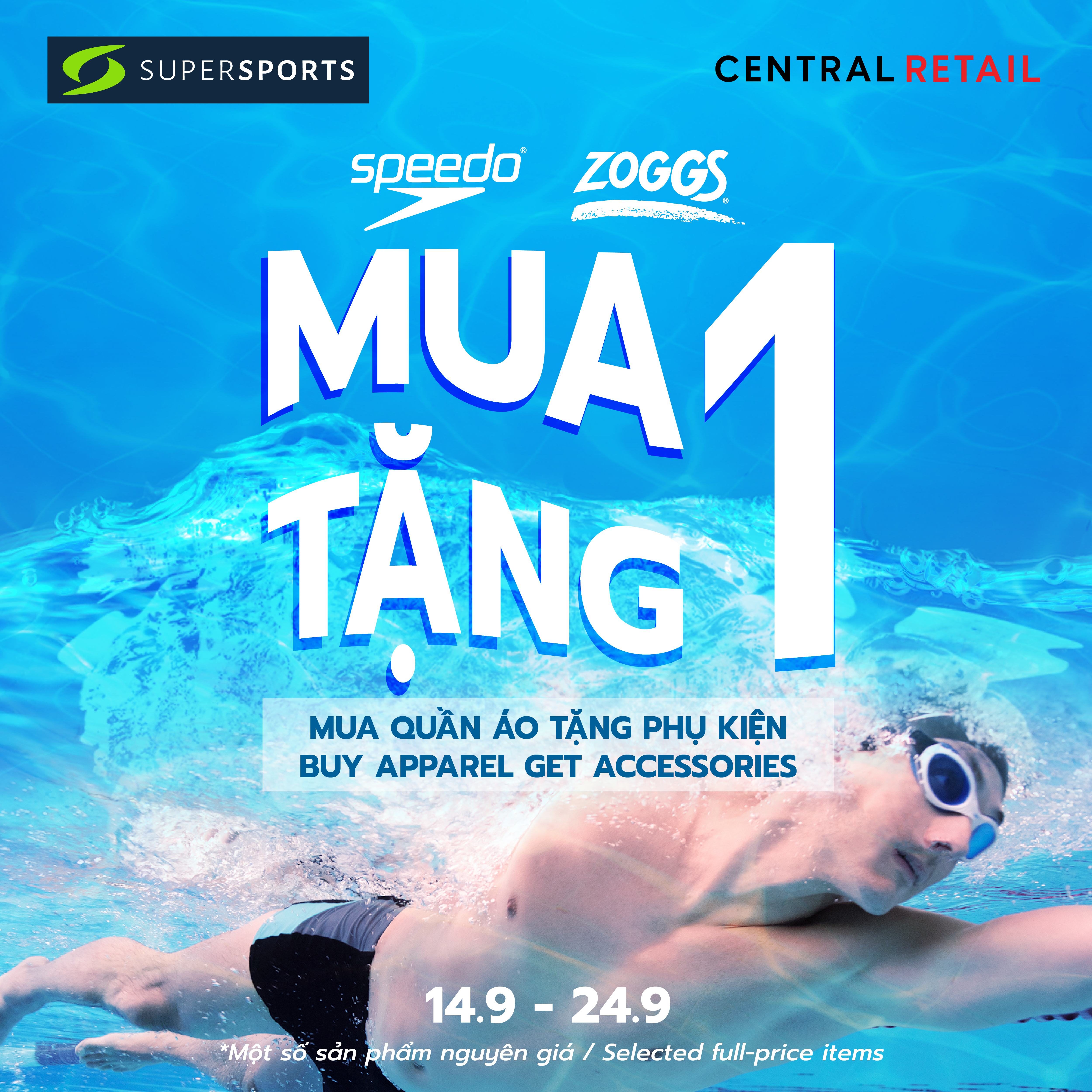 ENJOY "THE BLUE RACE” 🏊‍♀️ - TAKE NEW SUPERDEAL from SUPERSPORTS