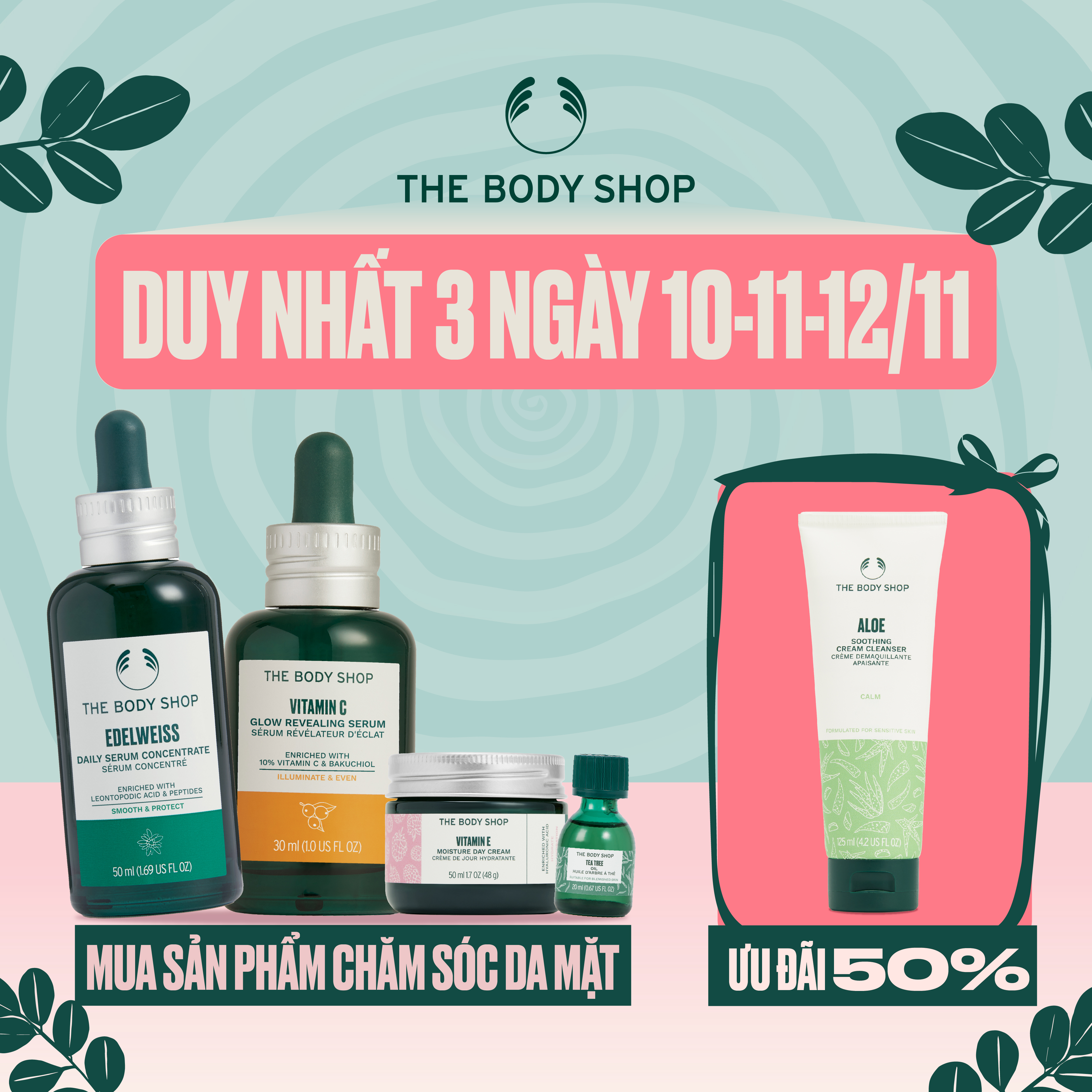 🔔LET’S HUNT JUICY DEALS ON DOUBLE DAY AT THE BODY SHOP!