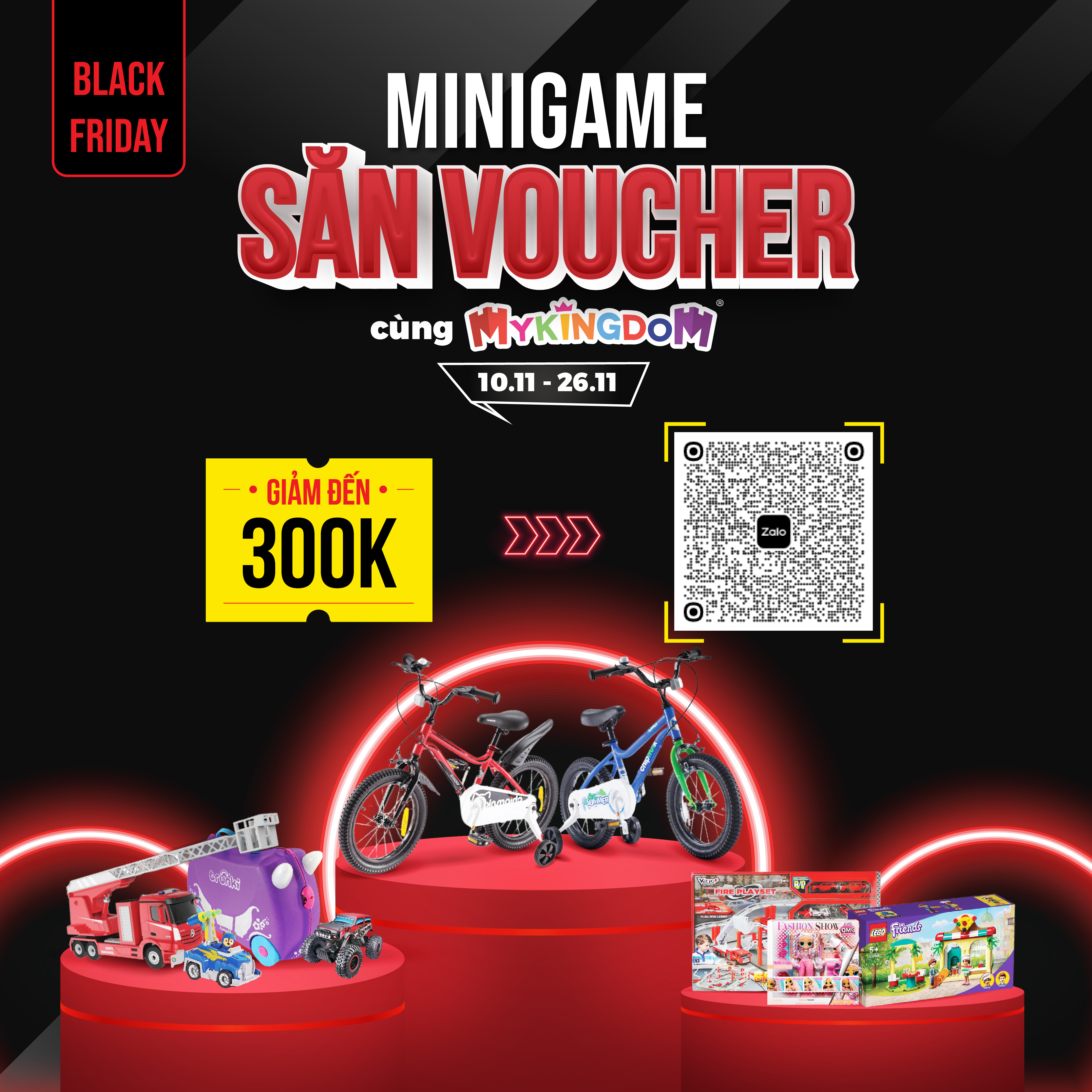 💣BLACK FRIDAY - SĂN VOUCHER CÙNG MYKINGDOM 💣