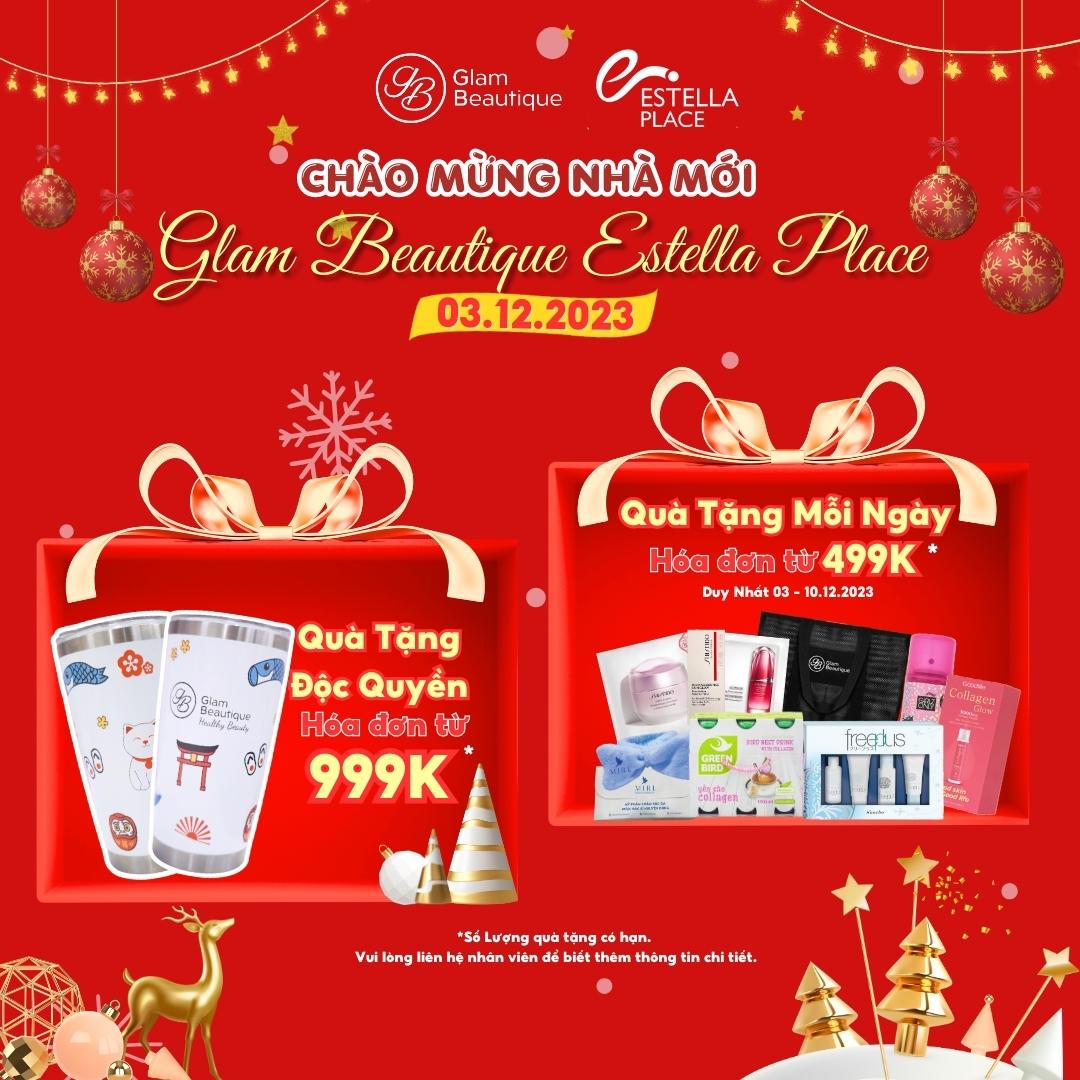 GLAM BEAUTIQUE XIN CHÀO NHÀ MỚI TẠI TTTM ESTELLA PLACE