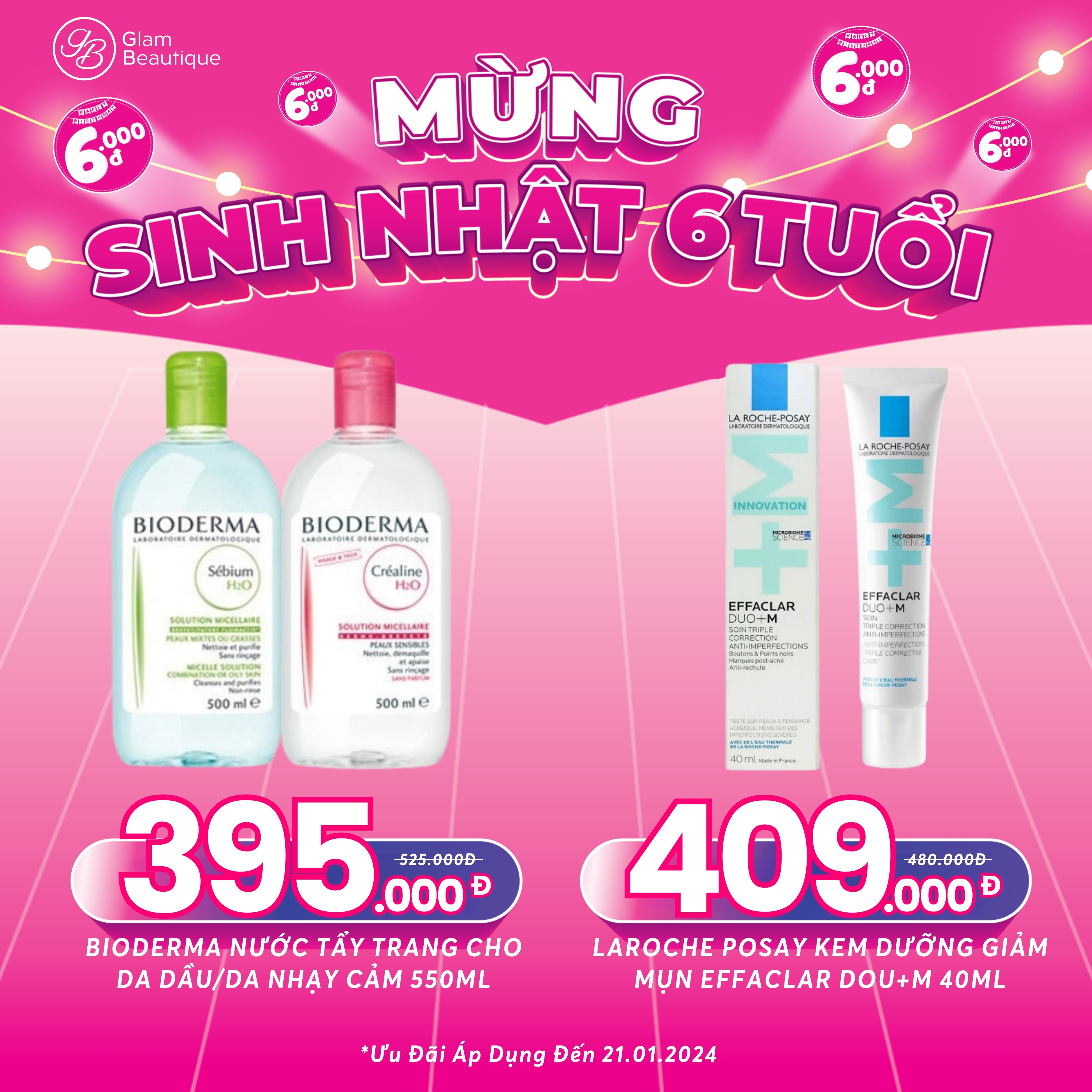 🎂MỪNG SINH NHẬT GLAM BEAUTIQUE 6 TUỔI🎂